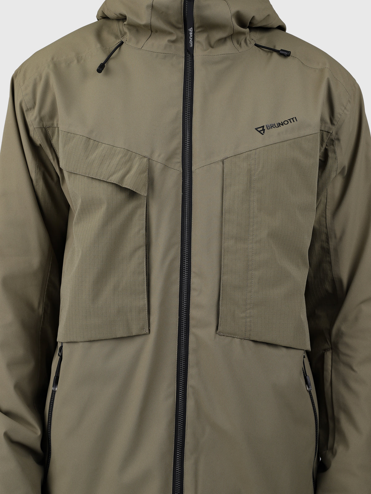 Bodish Men Snow Jacket | Dusky Green