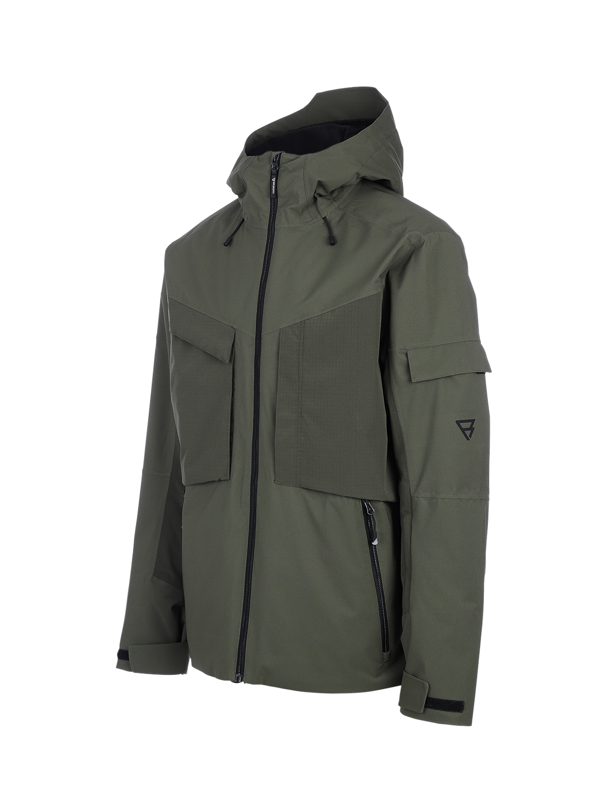 Bodish Men Snow Jacket | Deep Green