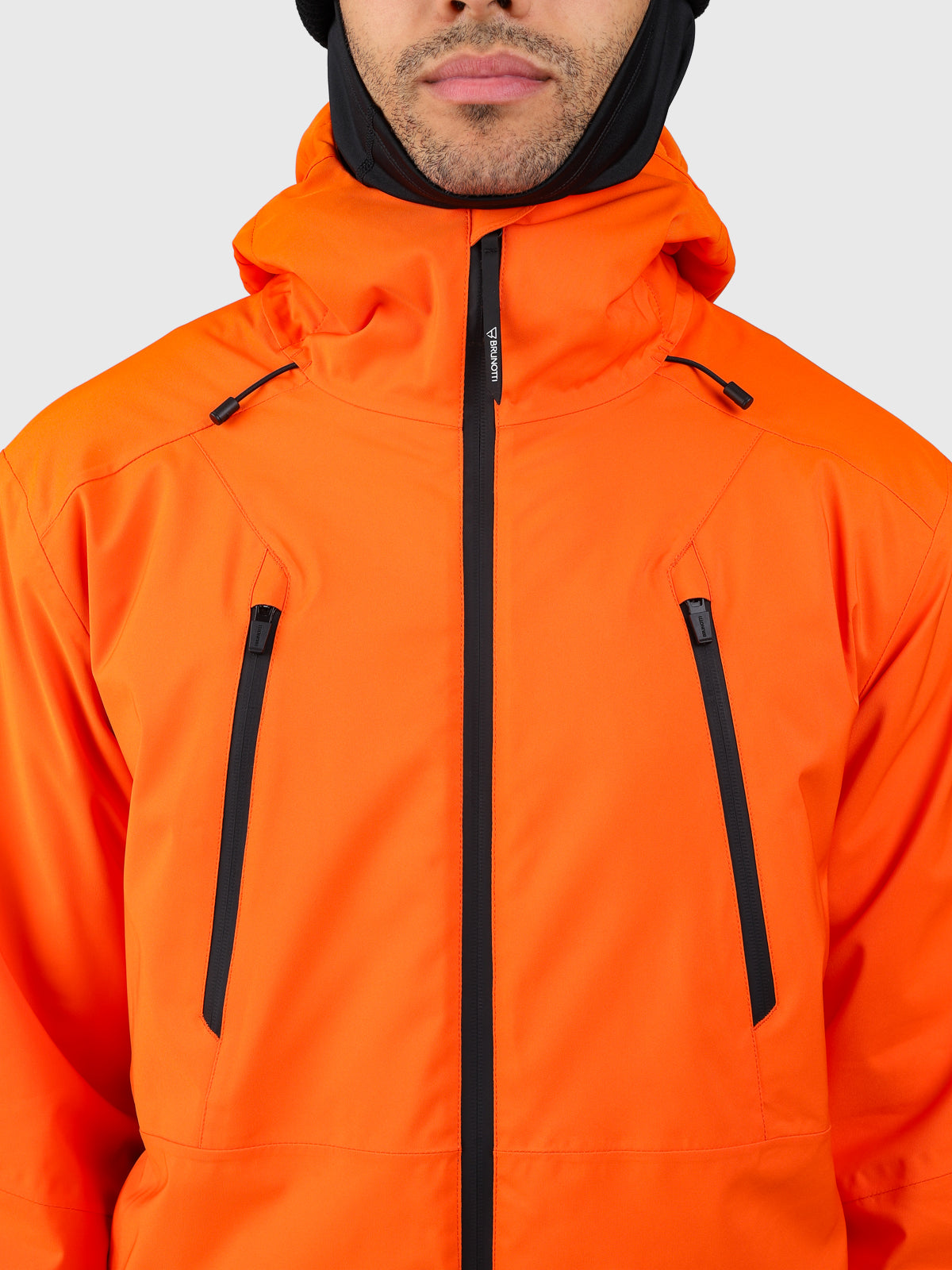 Norrow Men Snow Jacket | Punch Orange