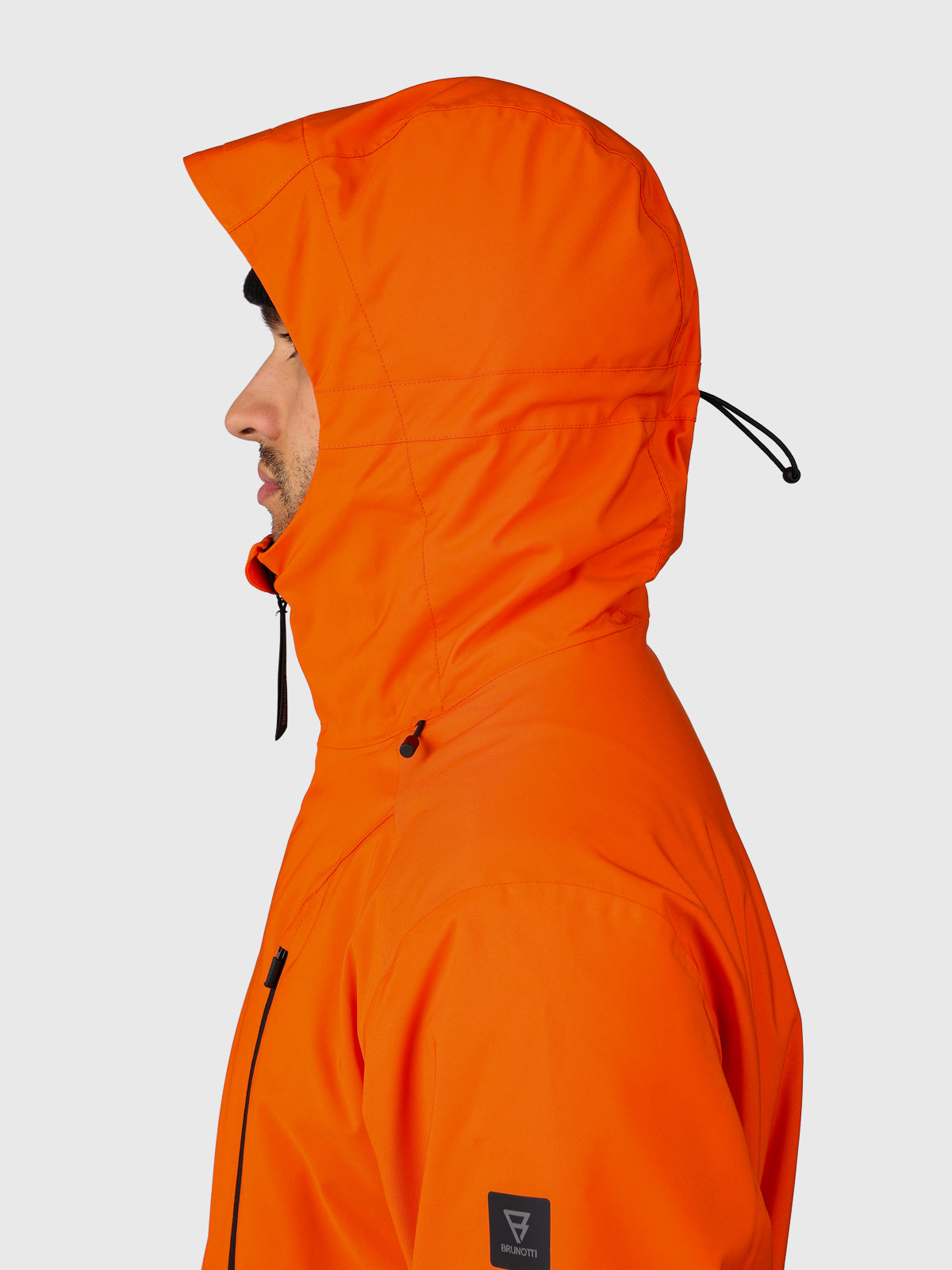 Norrow Men Snow Jacket | Punch Orange