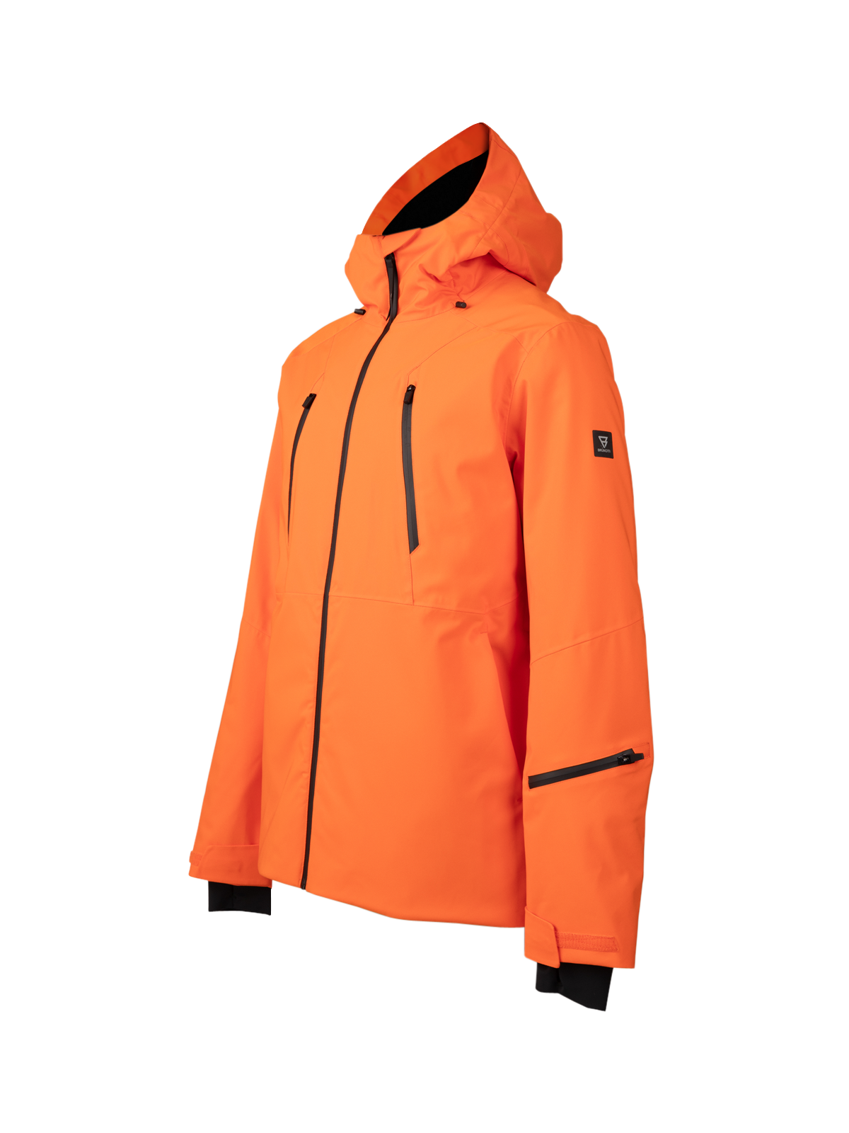 Norrow Men Snow Jacket | Punch Orange