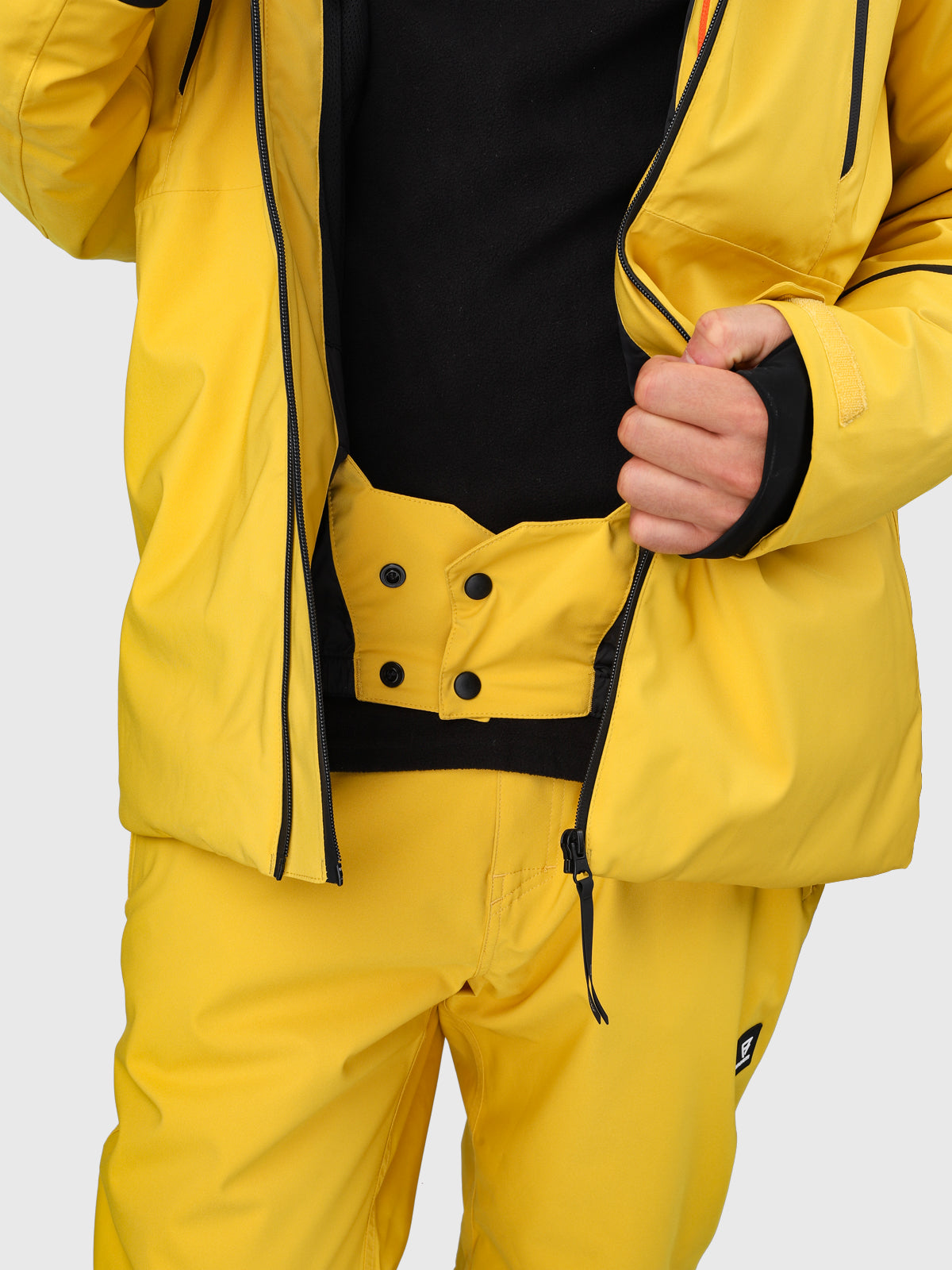 Norrow Men Snow Jacket | Lemon Curry