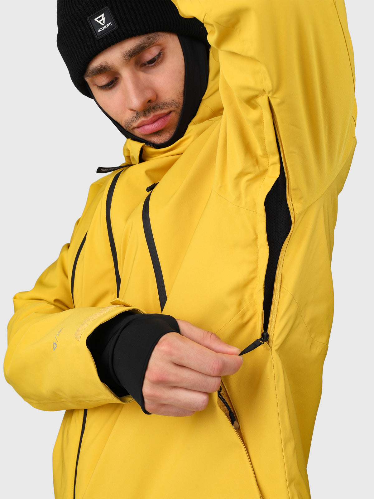 Norrow Men Snow Jacket | Lemon Curry