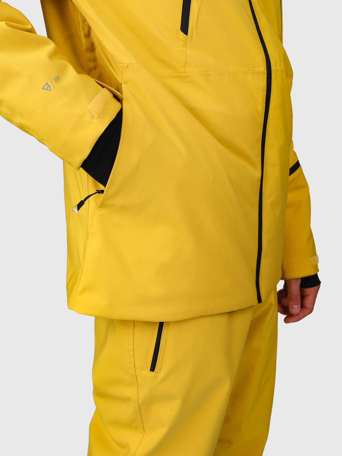 Norrow Men Snow Jacket | Lemon Curry