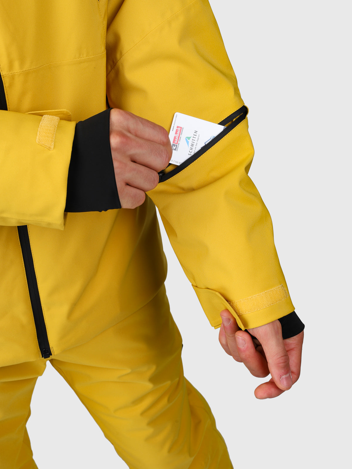 Norrow Men Snow Jacket | Lemon Curry