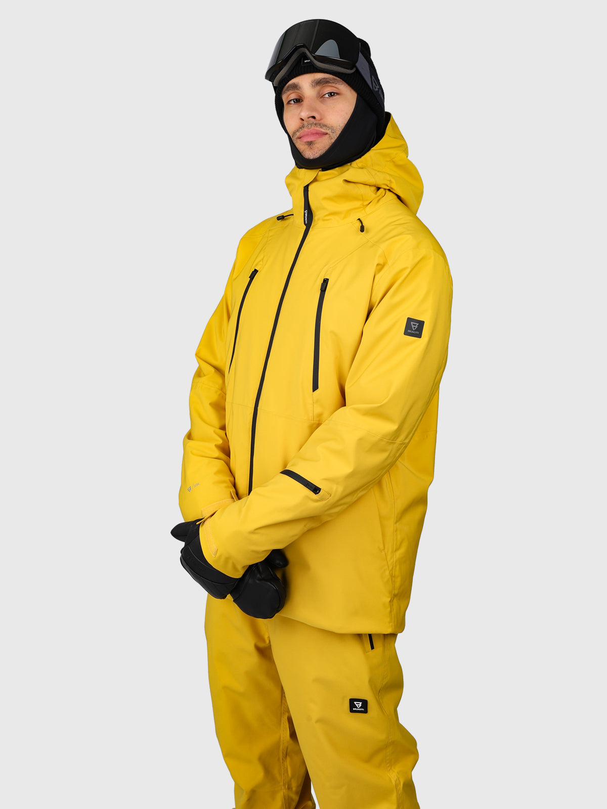 Norrow Men Snow Jacket | Lemon Curry