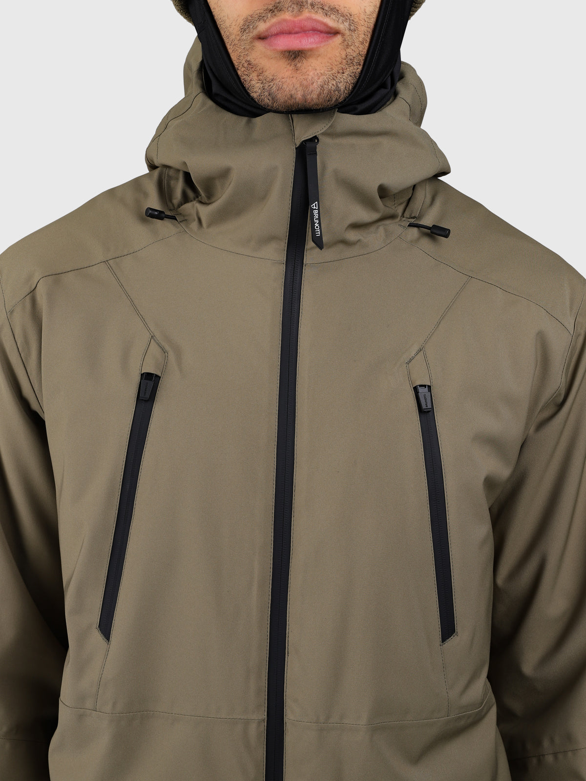 Norrow Men Snow Jacket | Dusky Green