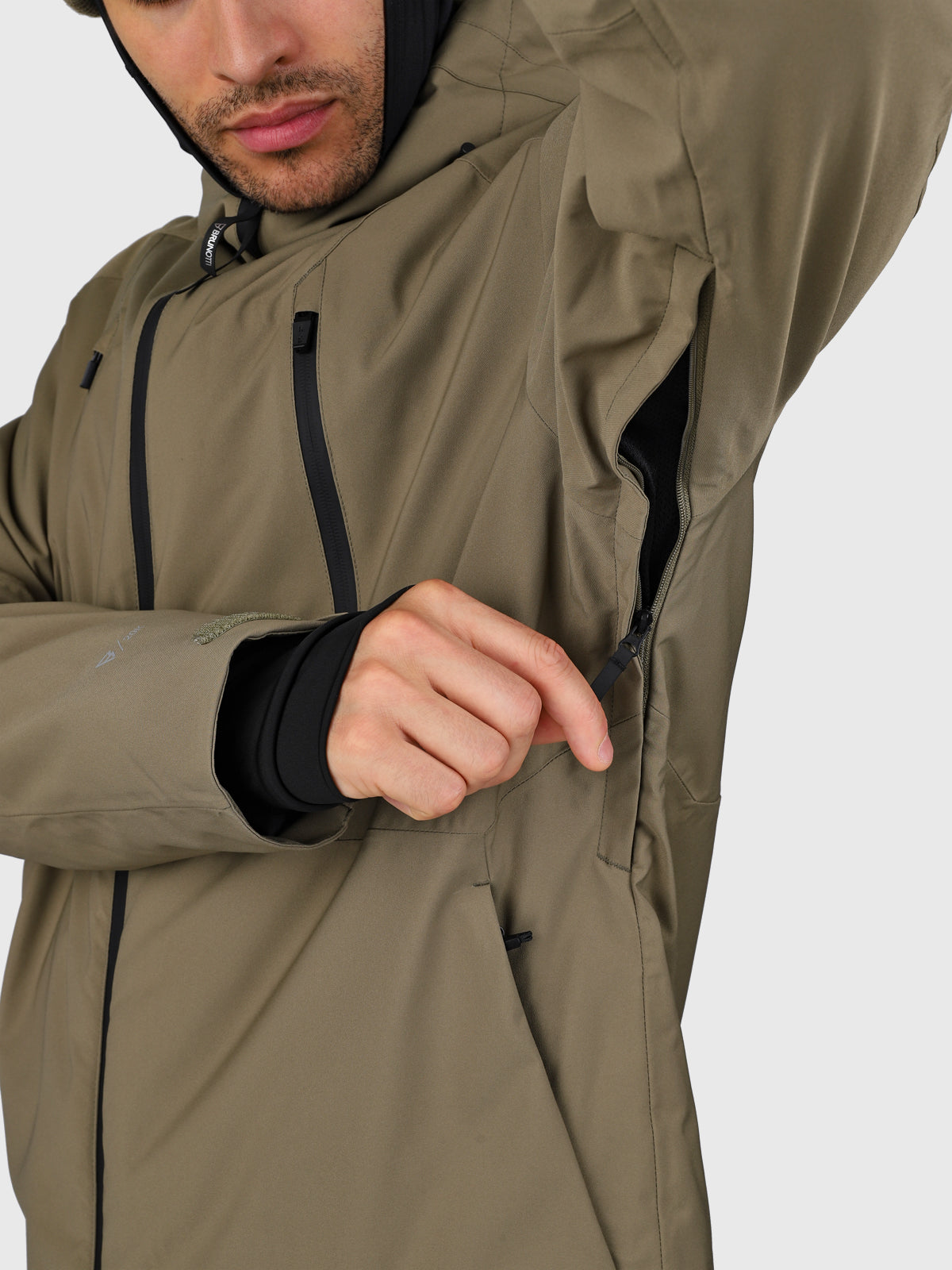 Norrow Men Snow Jacket | Dusky Green
