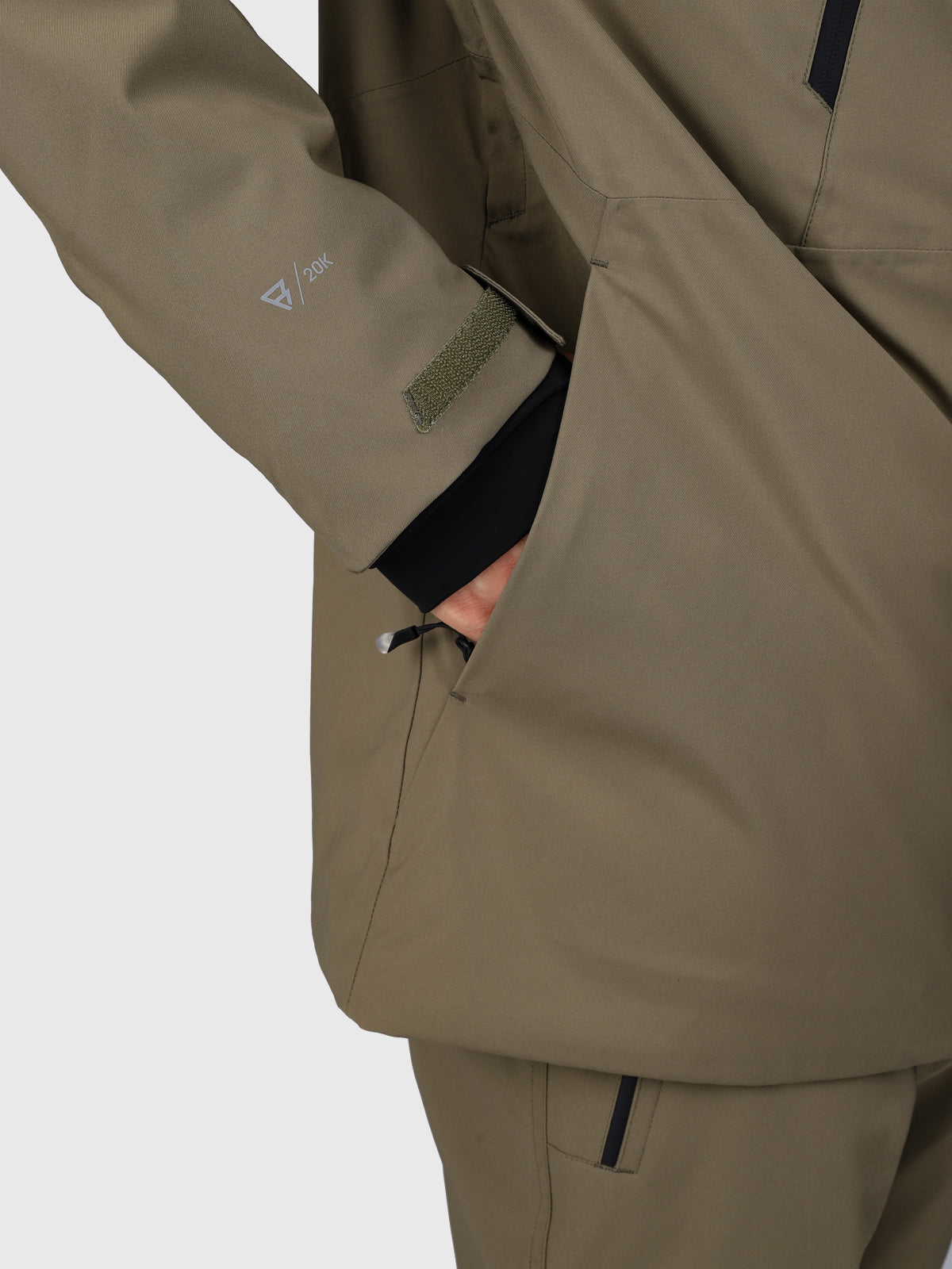 Norrow Men Snow Jacket | Dusky Green