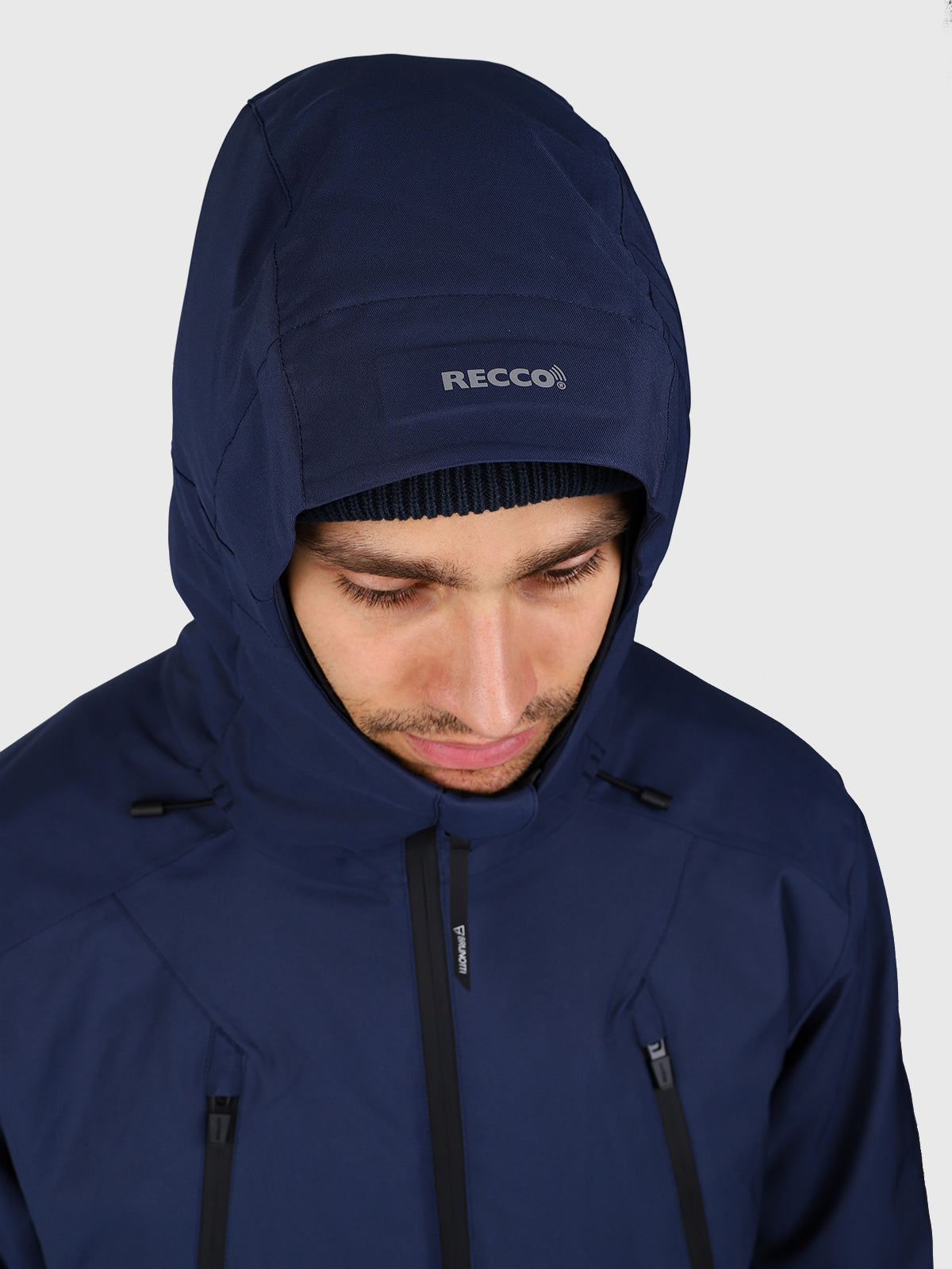 Norrow Men Snow Jacket | Indigo Blue