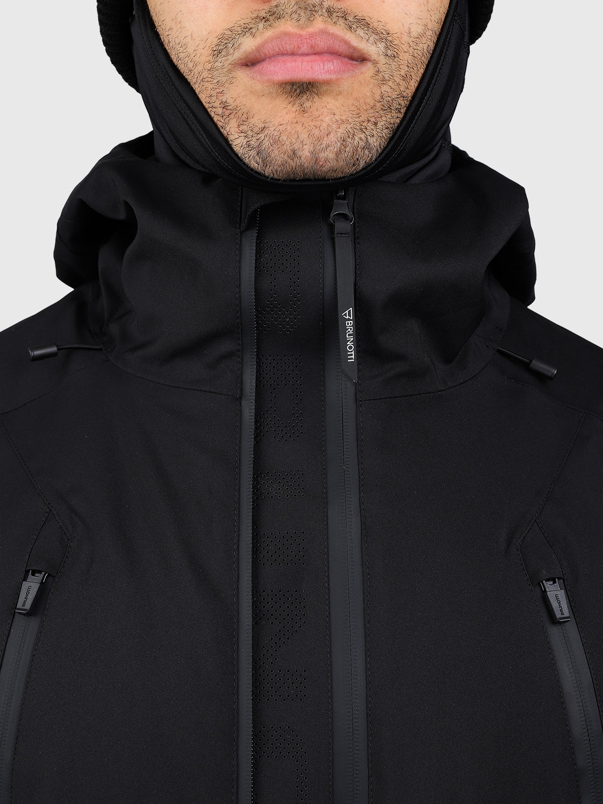 Norrow Men Snow Jacket | Black