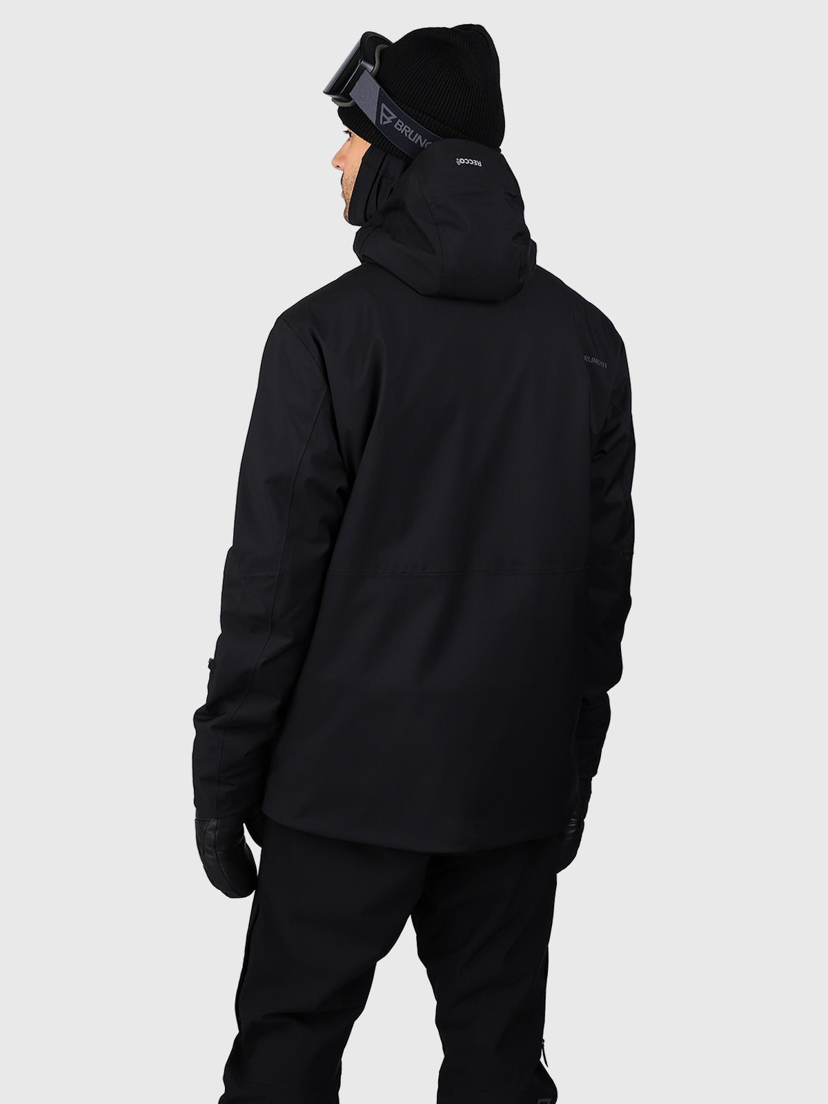 Norrow Men Snow Jacket | Black