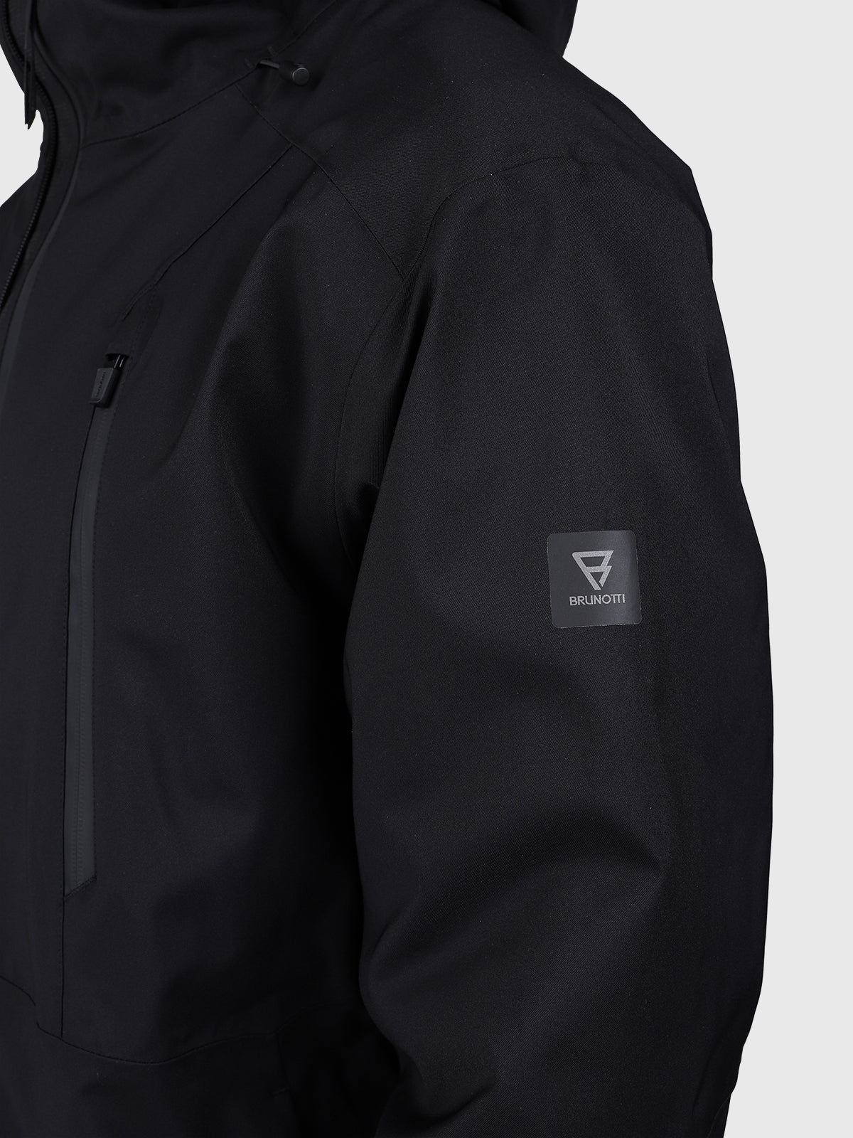 Norrow Men Snow Jacket | Black