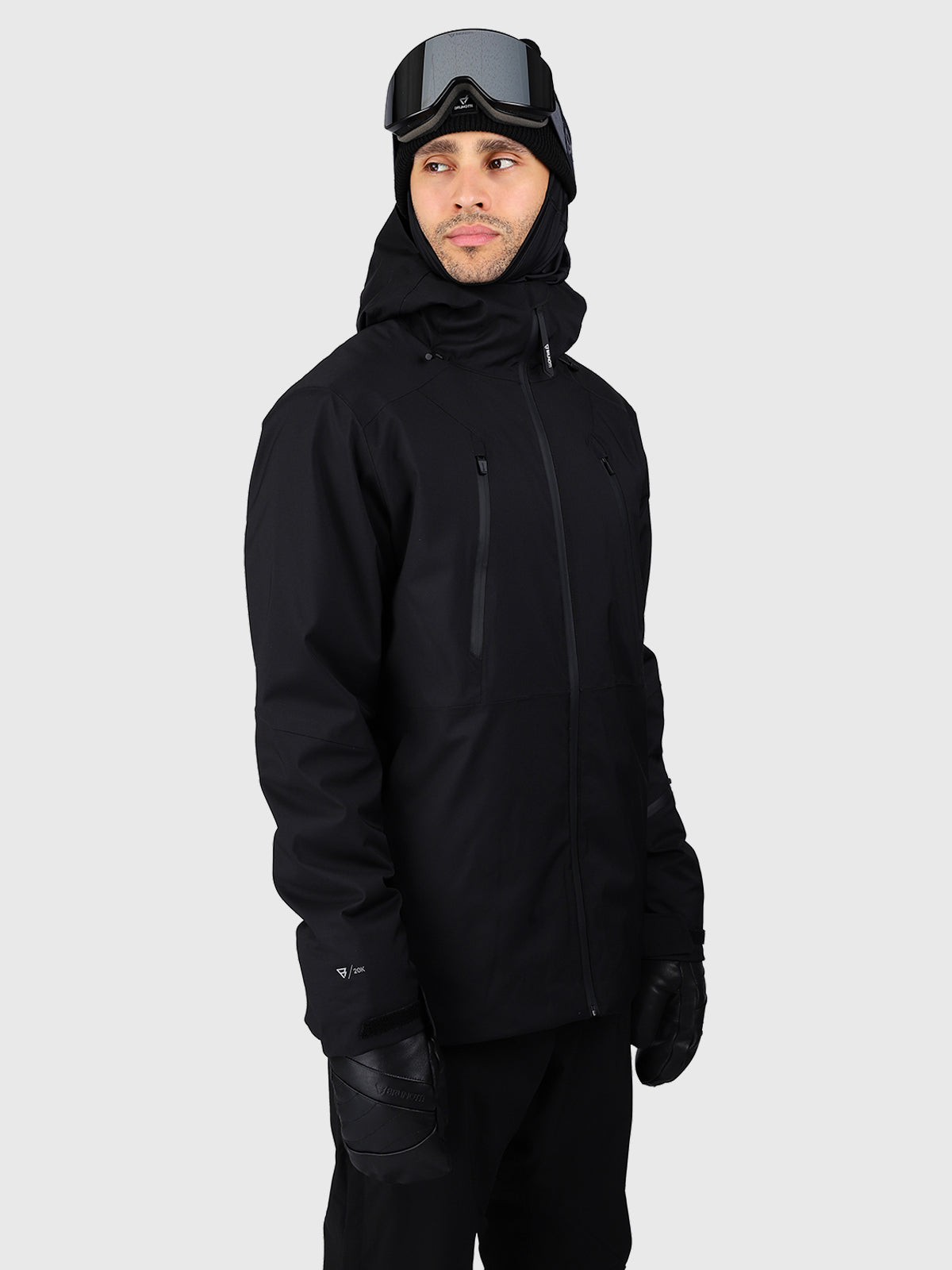 Norrow Men Snow Jacket | Black