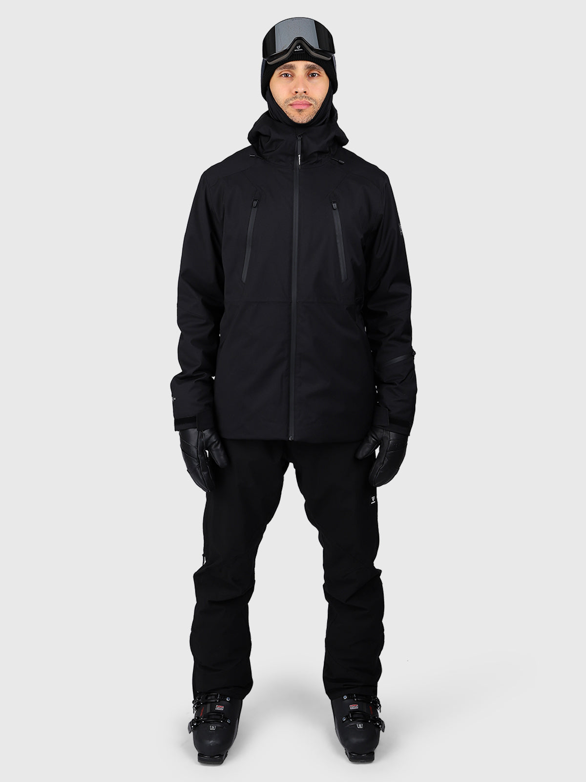 Norrow Men Snow Jacket | Black