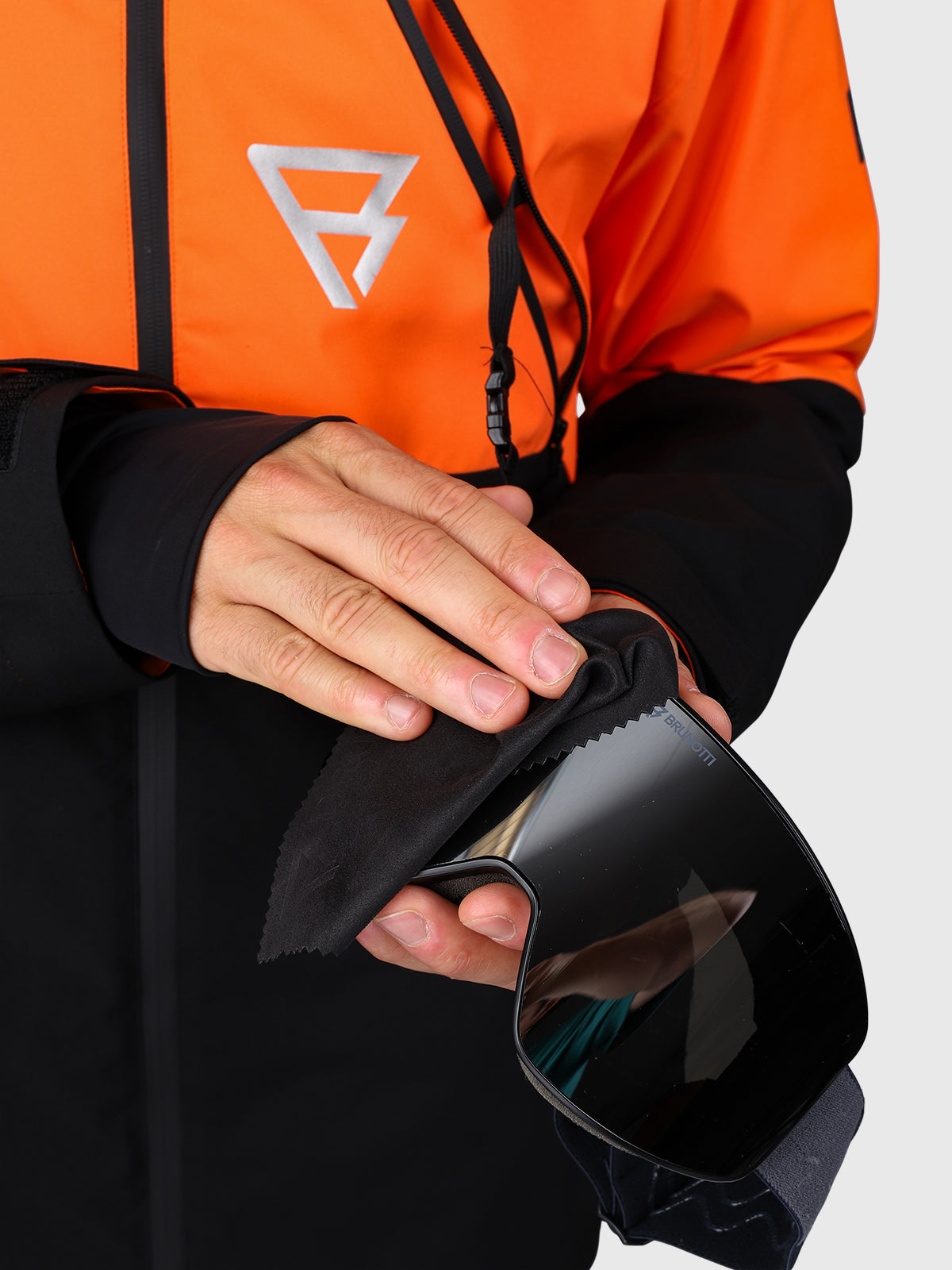 Curtis Men Snow Jacket | Punch Orange