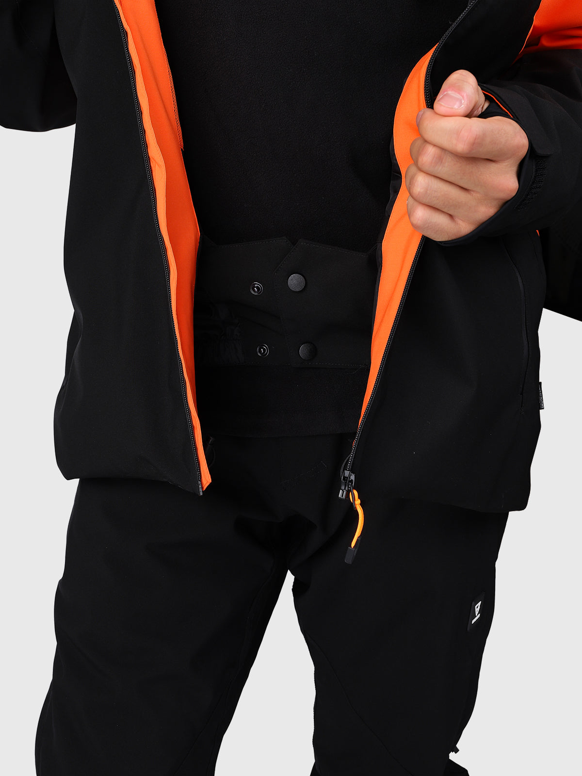 Curtis Men Snow Jacket | Punch Orange