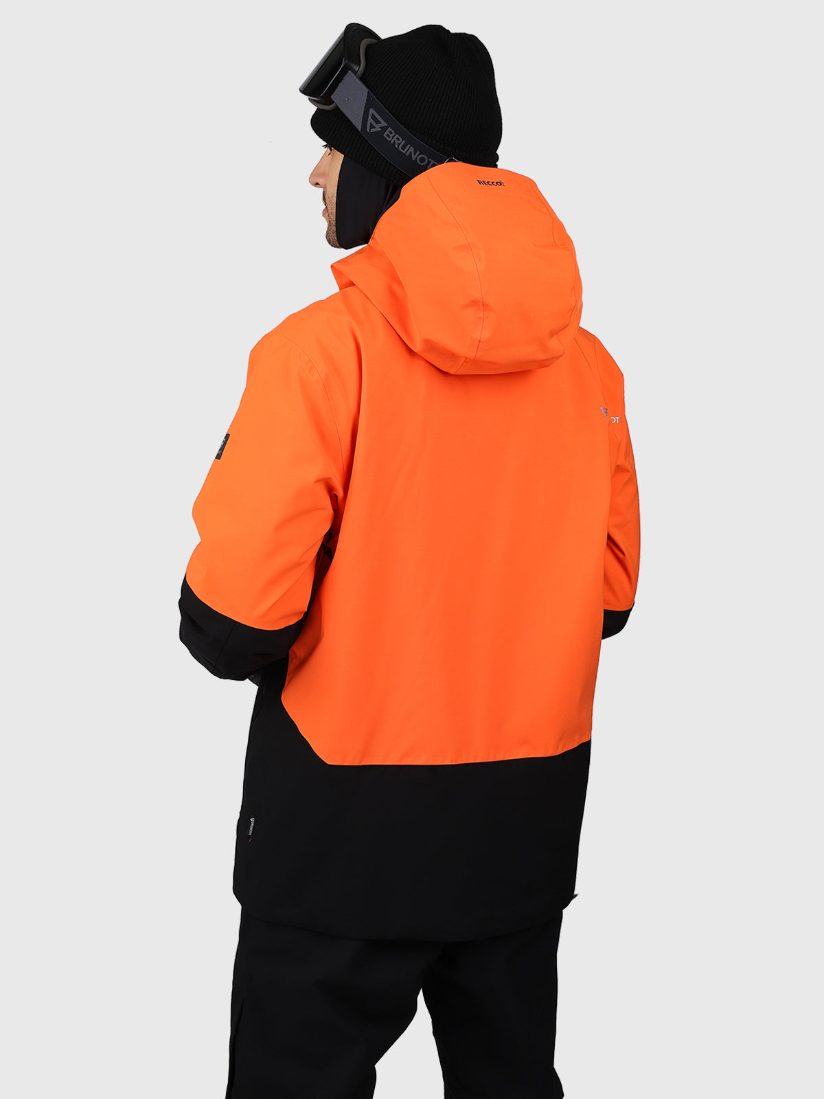 Curtis Men Snow Jacket | Punch Orange