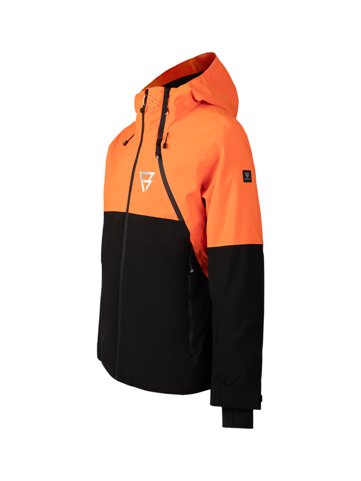 Curtis Men Snow Jacket | Punch Orange