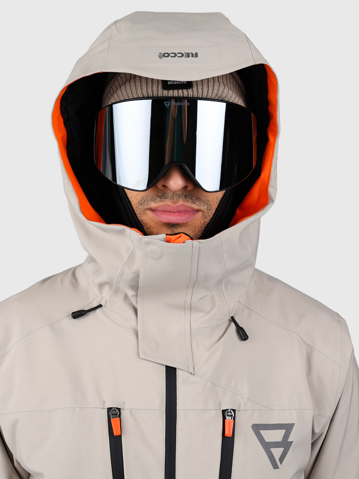 Kendron Men Snow Jacket | Fungi