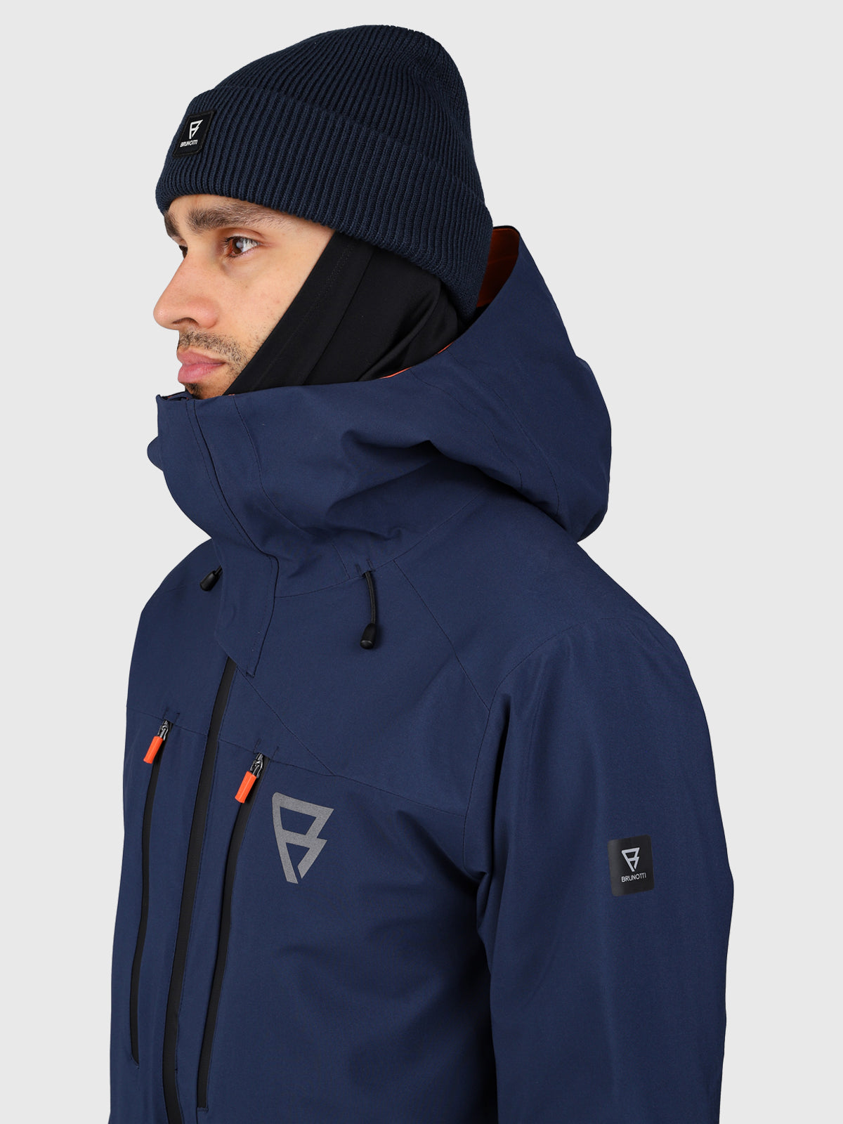 Kendron Men Snow Jacket | Indigo Blue