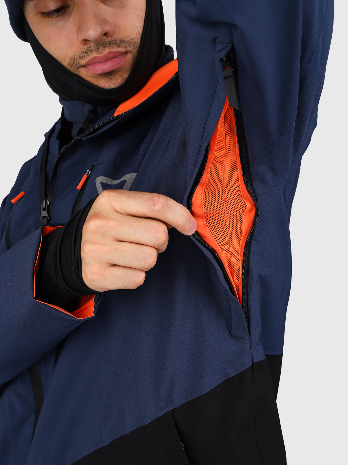 Kendron Men Snow Jacket | Indigo Blue