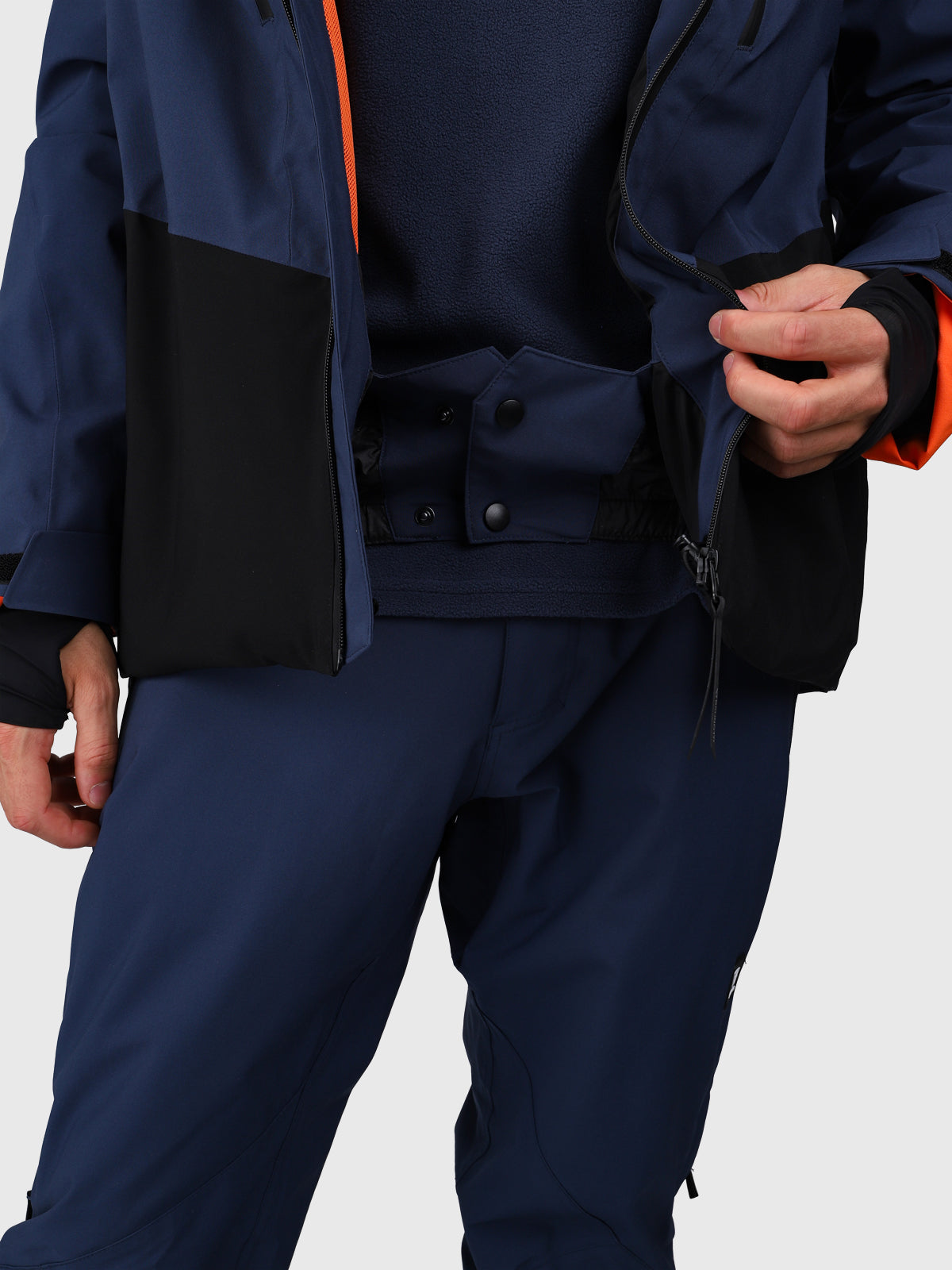 Kendron Men Snow Jacket | Indigo Blue