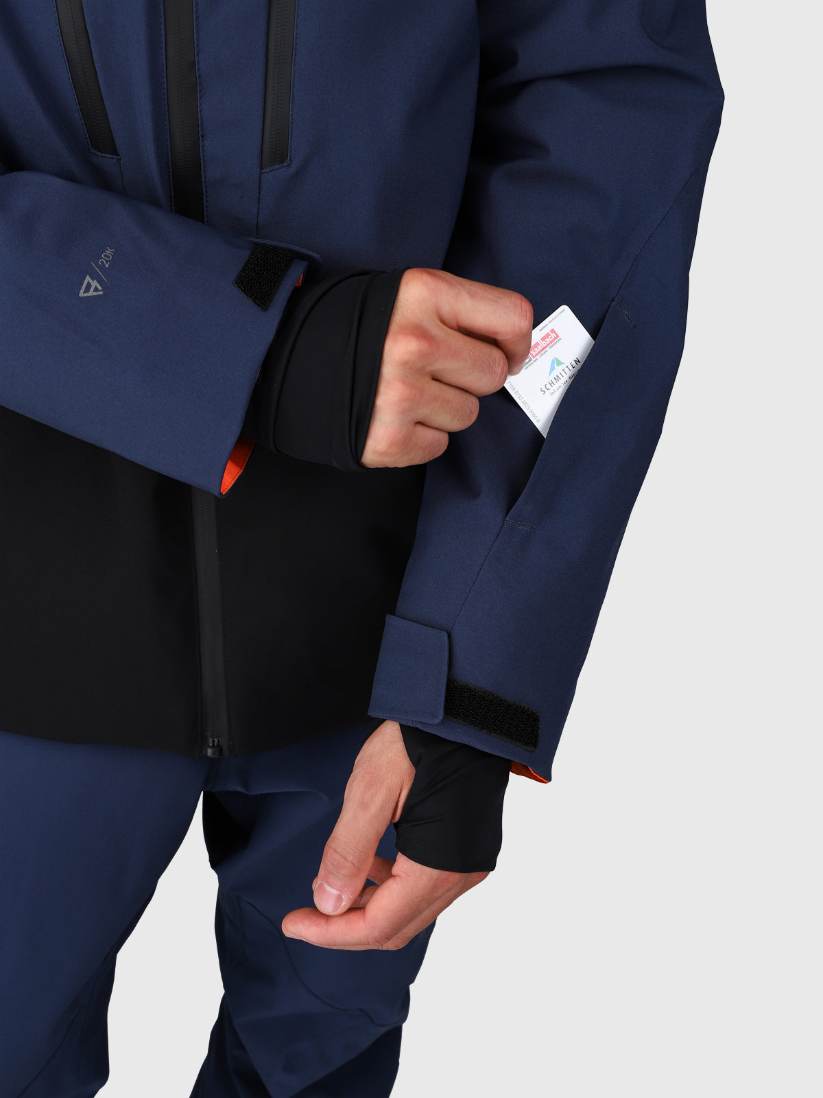 Kendron Men Snow Jacket | Indigo Blue
