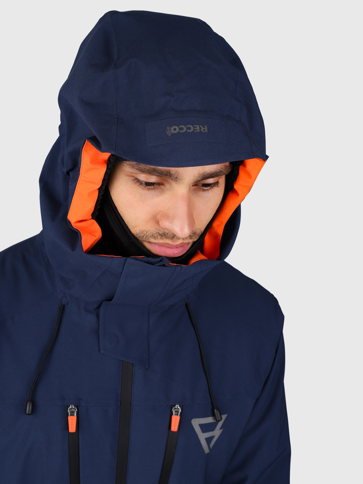 Kendron Men Snow Jacket | Indigo Blue