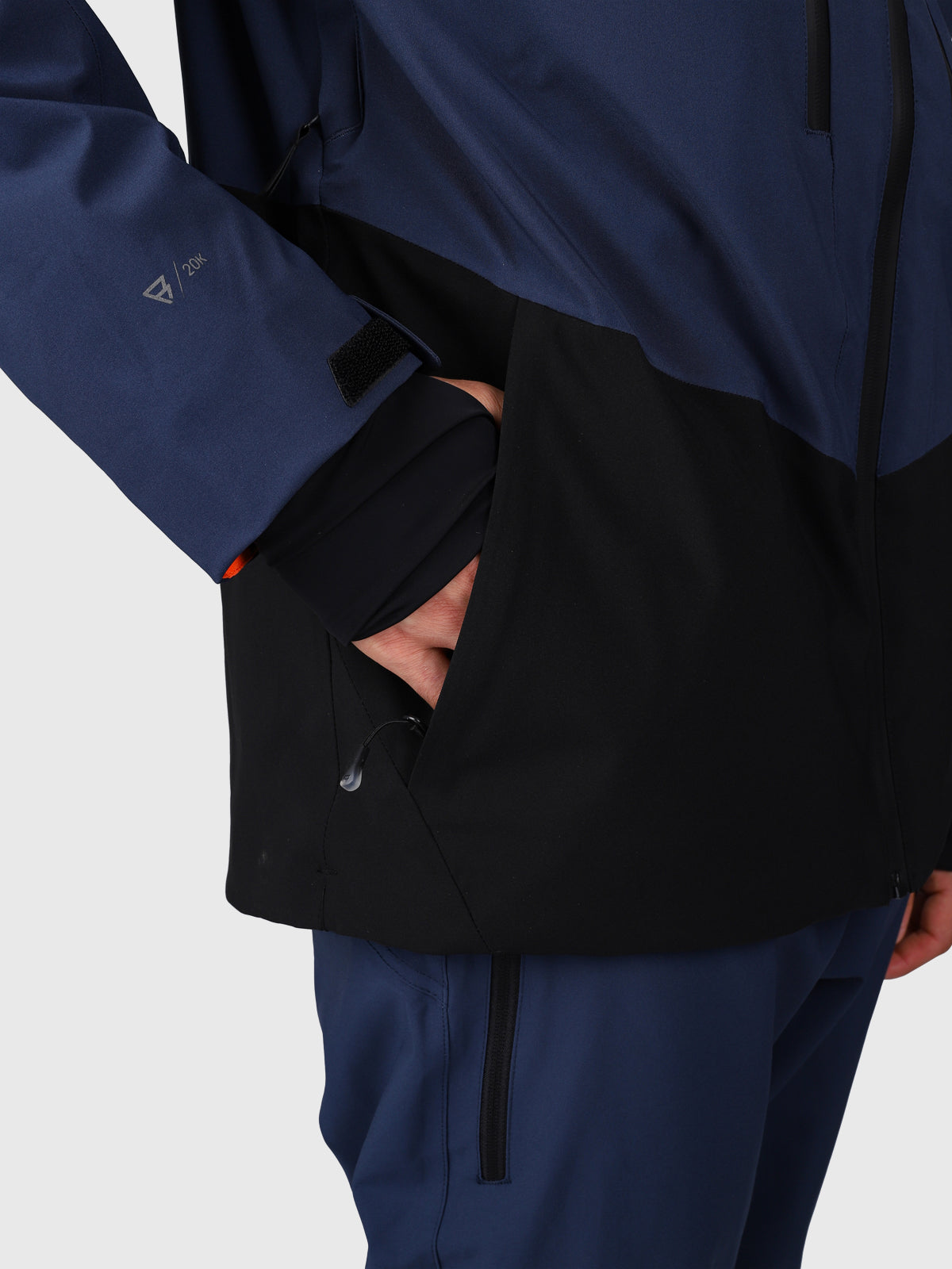 Kendron Men Snow Jacket | Indigo Blue