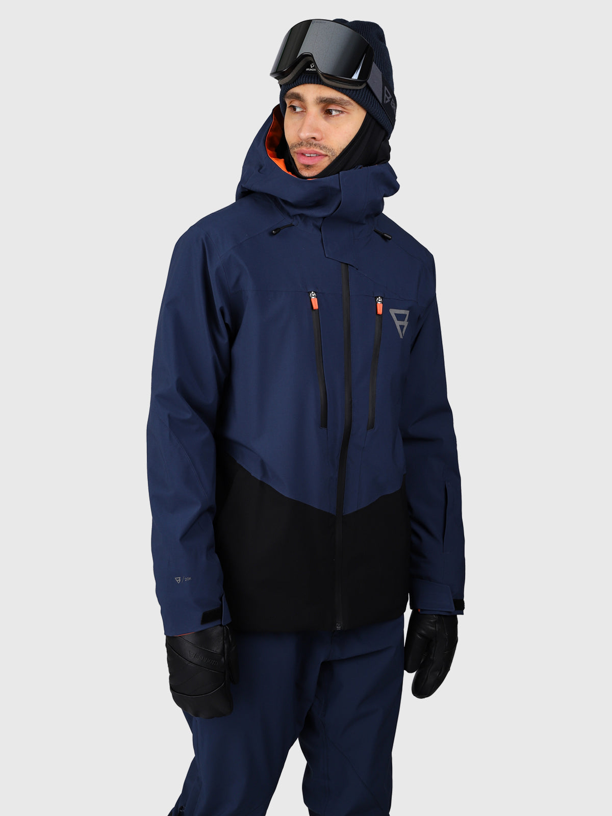 Kendron Men Snow Jacket | Indigo Blue