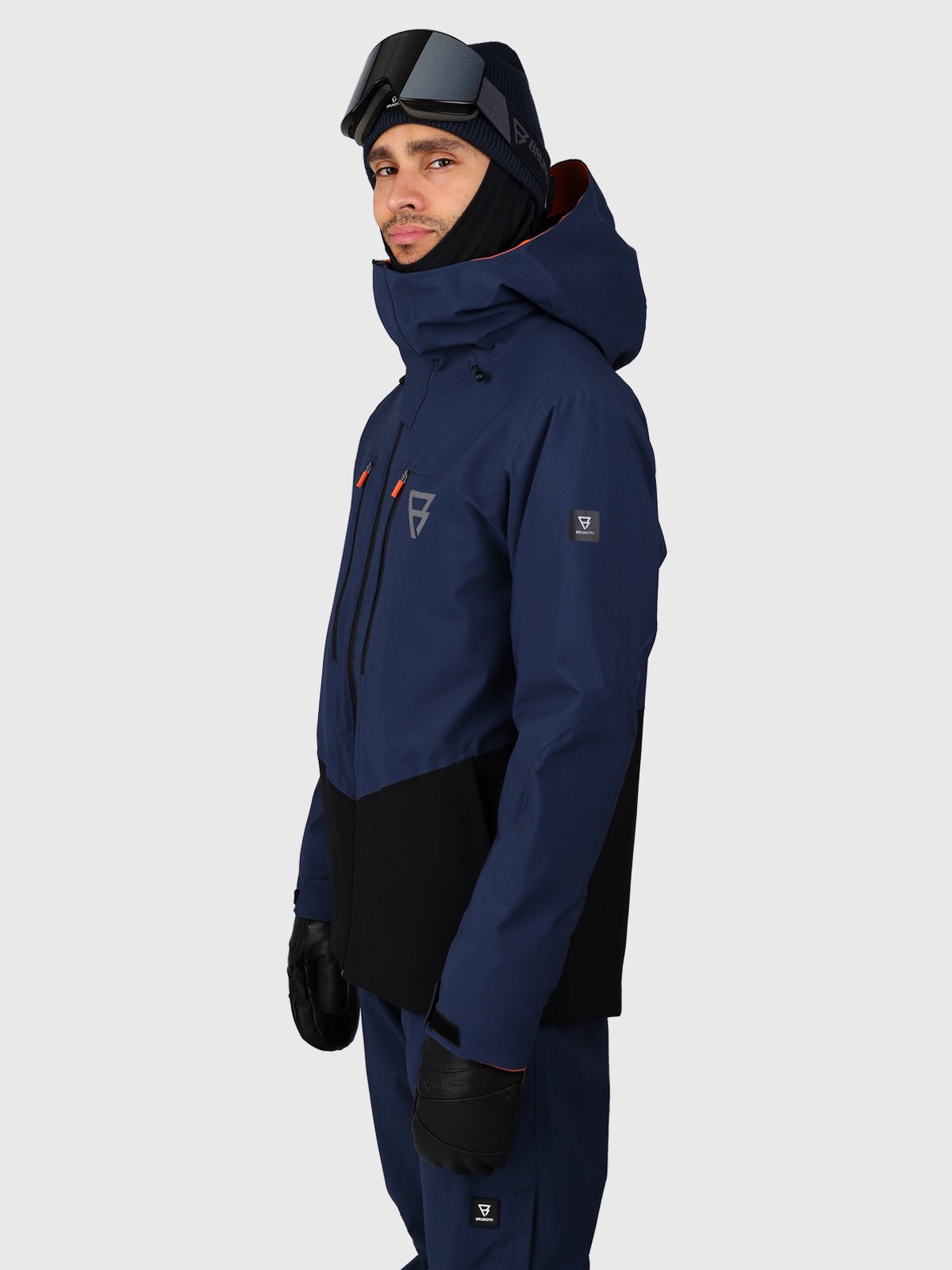 Kendron Men Snow Jacket | Indigo Blue