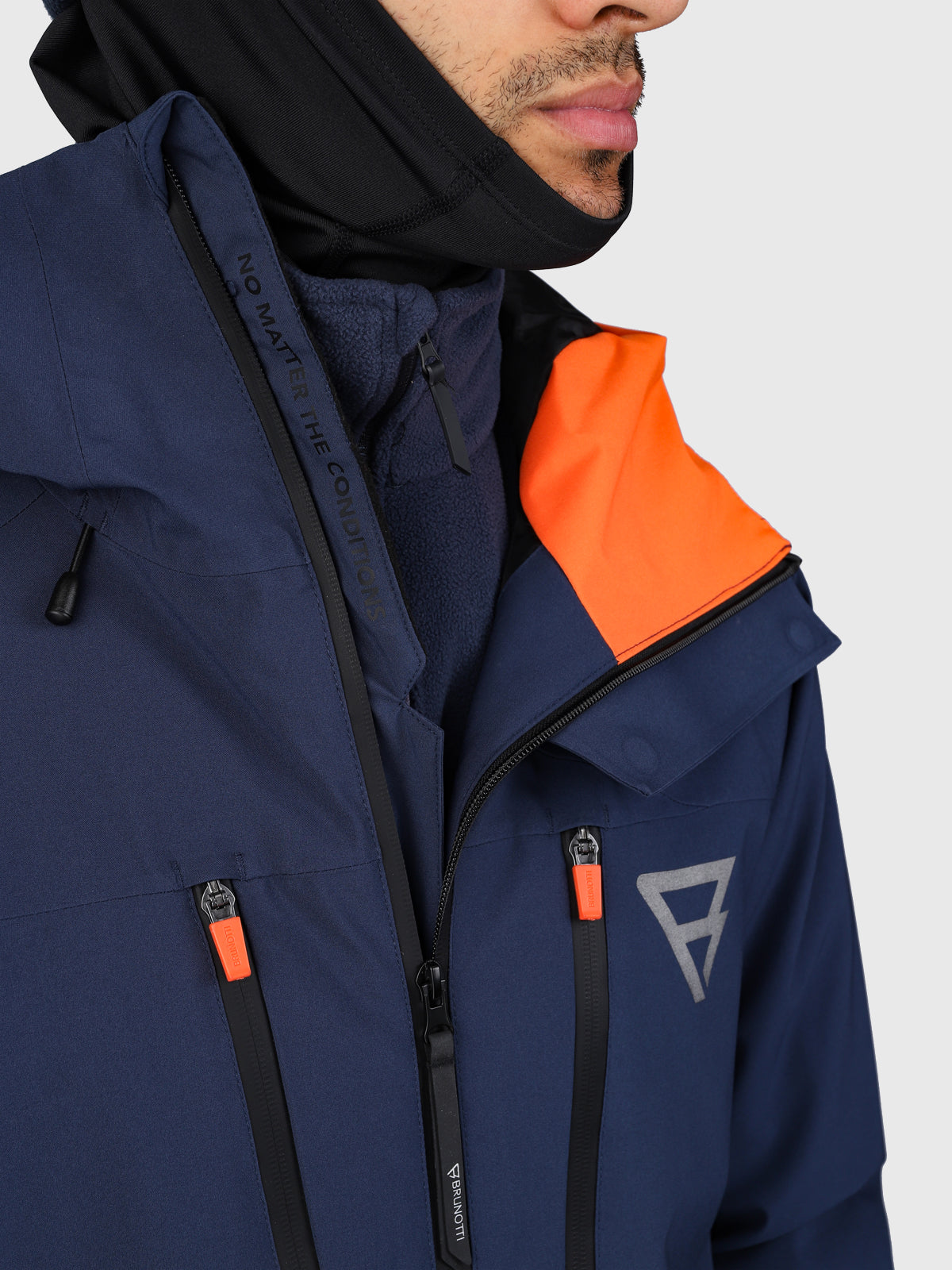Kendron Men Snow Jacket | Indigo Blue