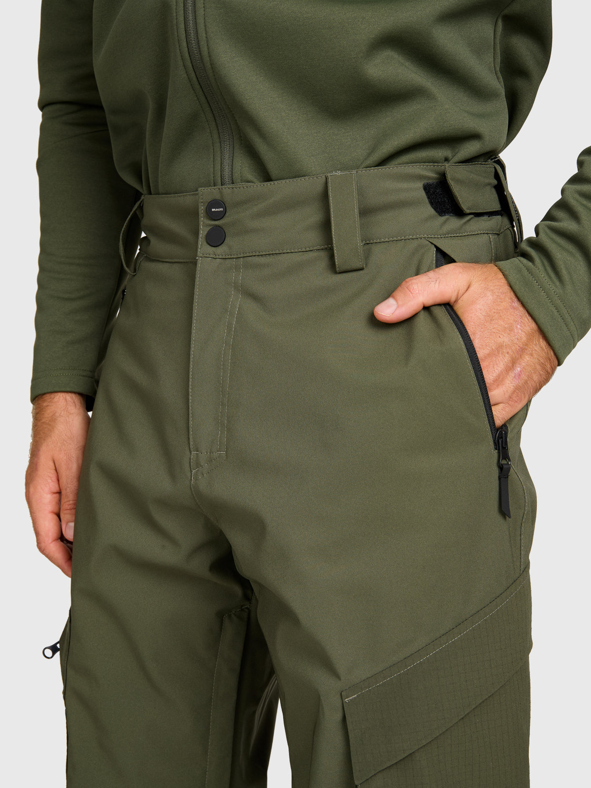 Jamiros Men Snow Pants | Deep Green