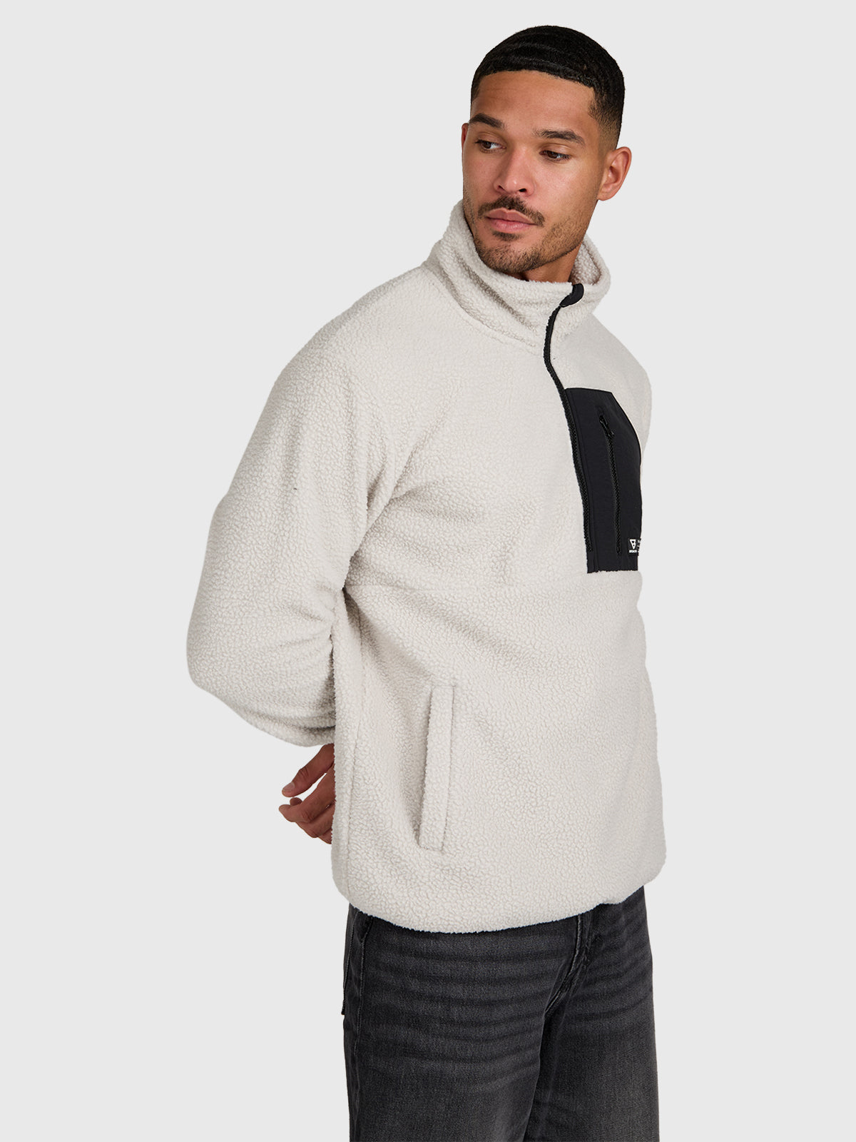 Kelstyn Men Fleece | Soft Grey