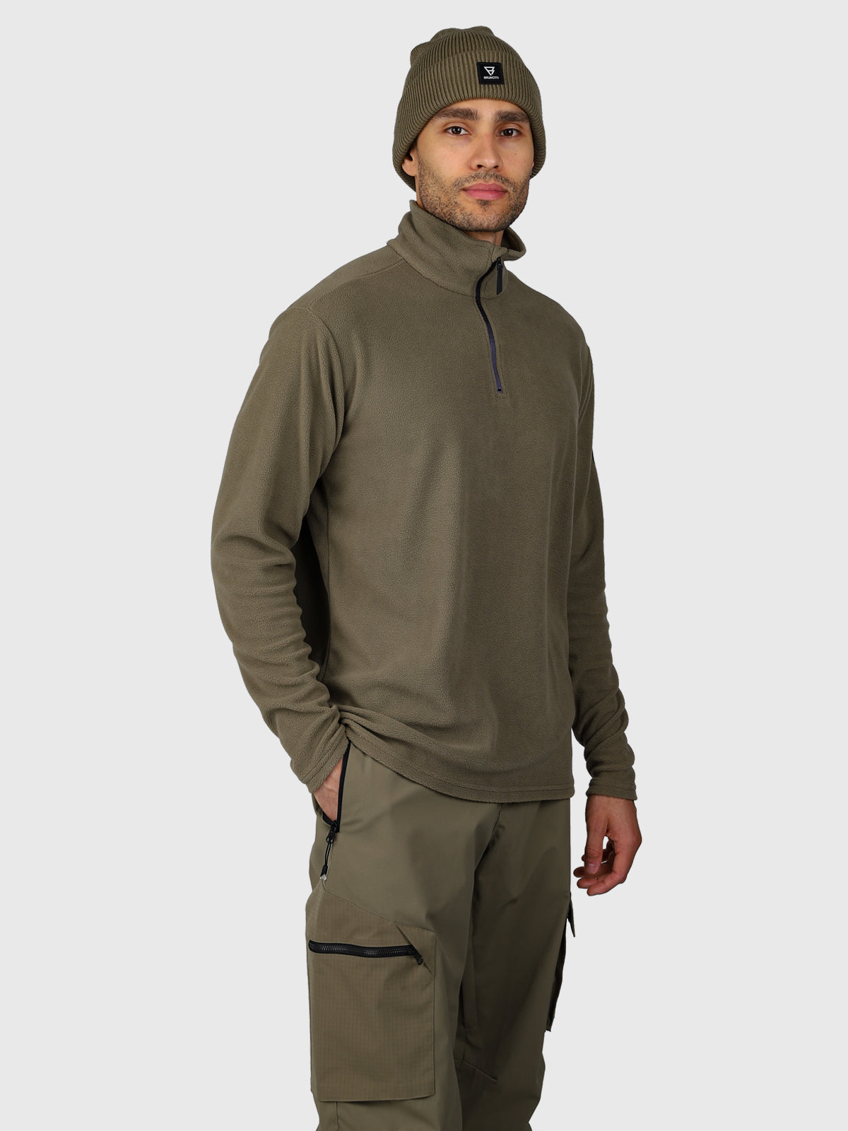 Tenno Heren Fleece | Dusky Green