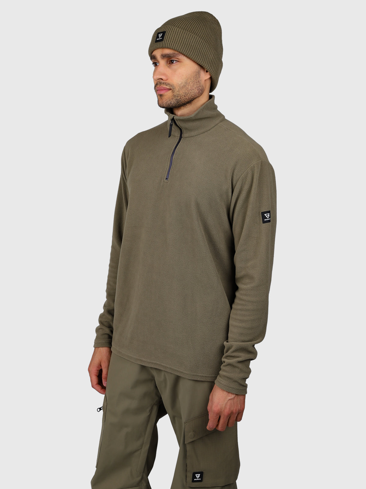 Tenno Heren Fleece | Dusky Green