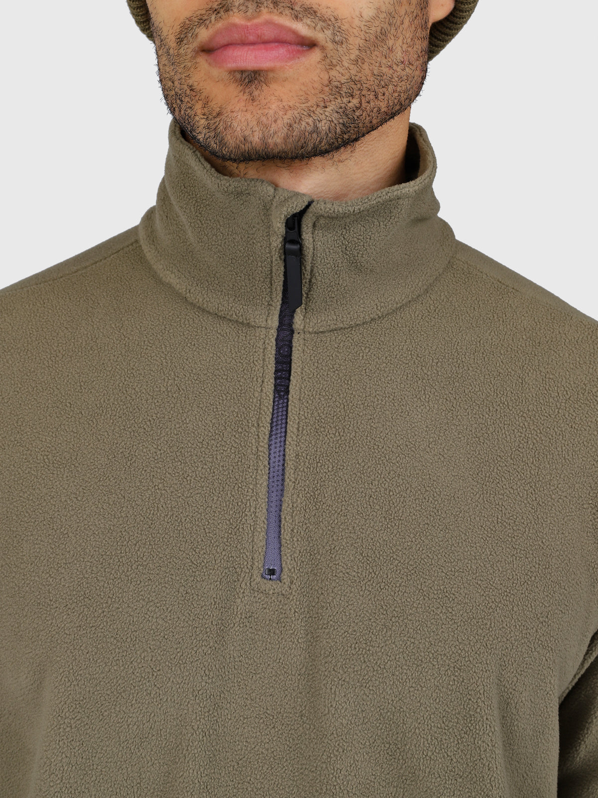 Tenno Heren Fleece | Dusky Green
