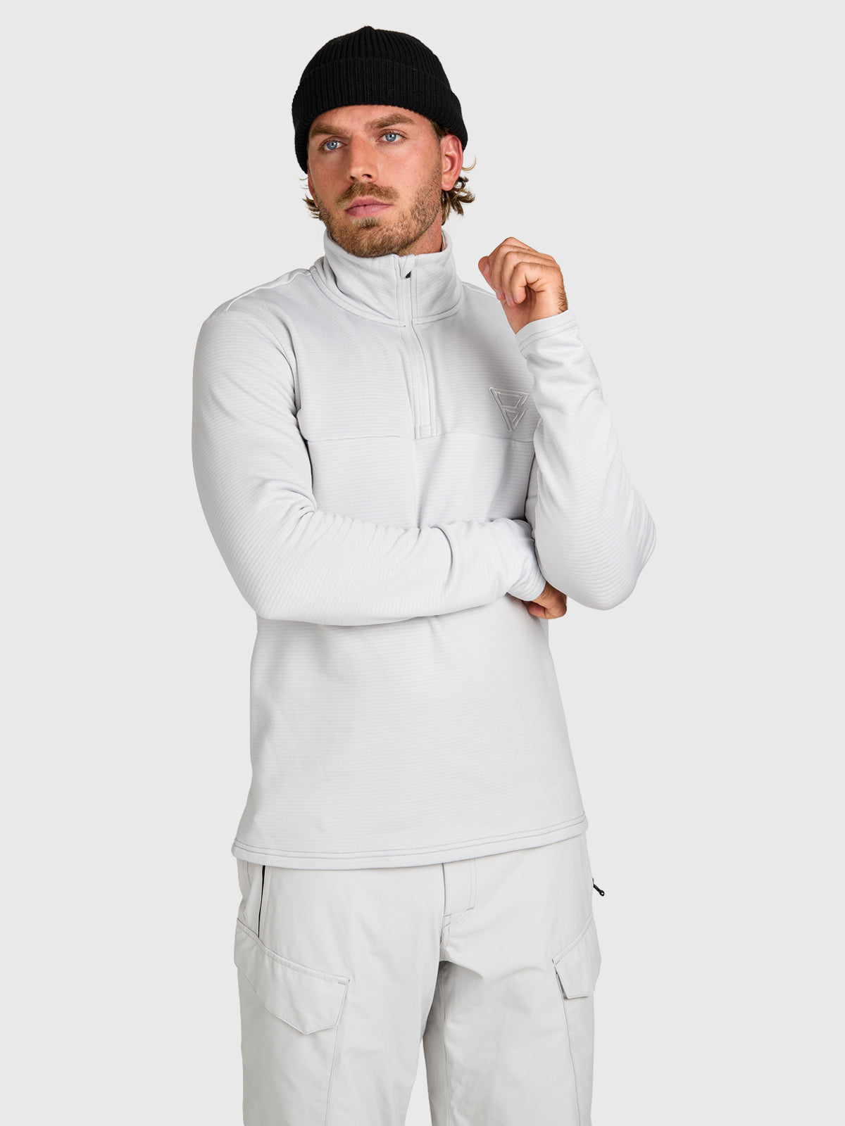 Daronst Men Fleece | Soft Grey