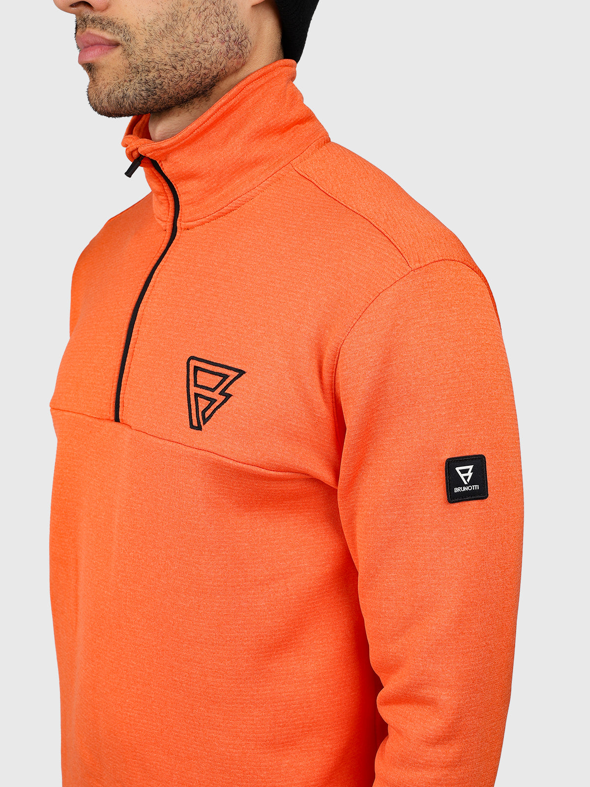 Daronst Men Fleece | Punch Orange
