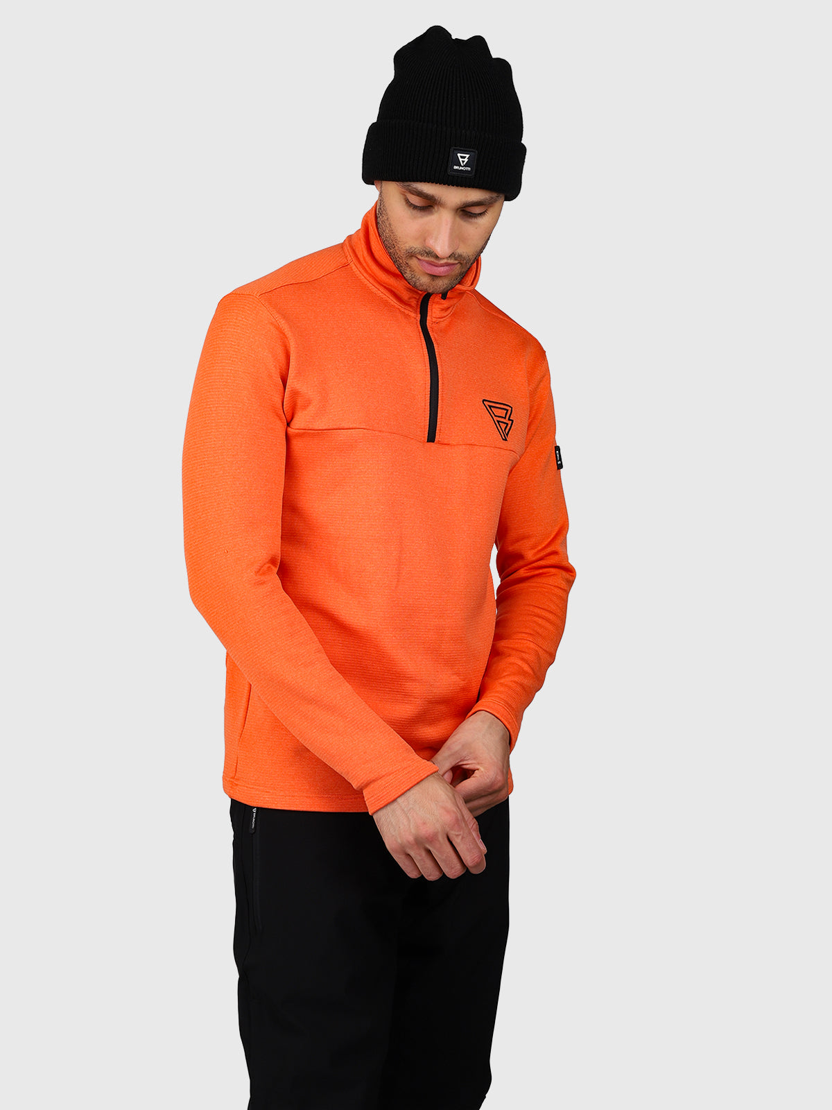 Daronst Men Fleece | Punch Orange