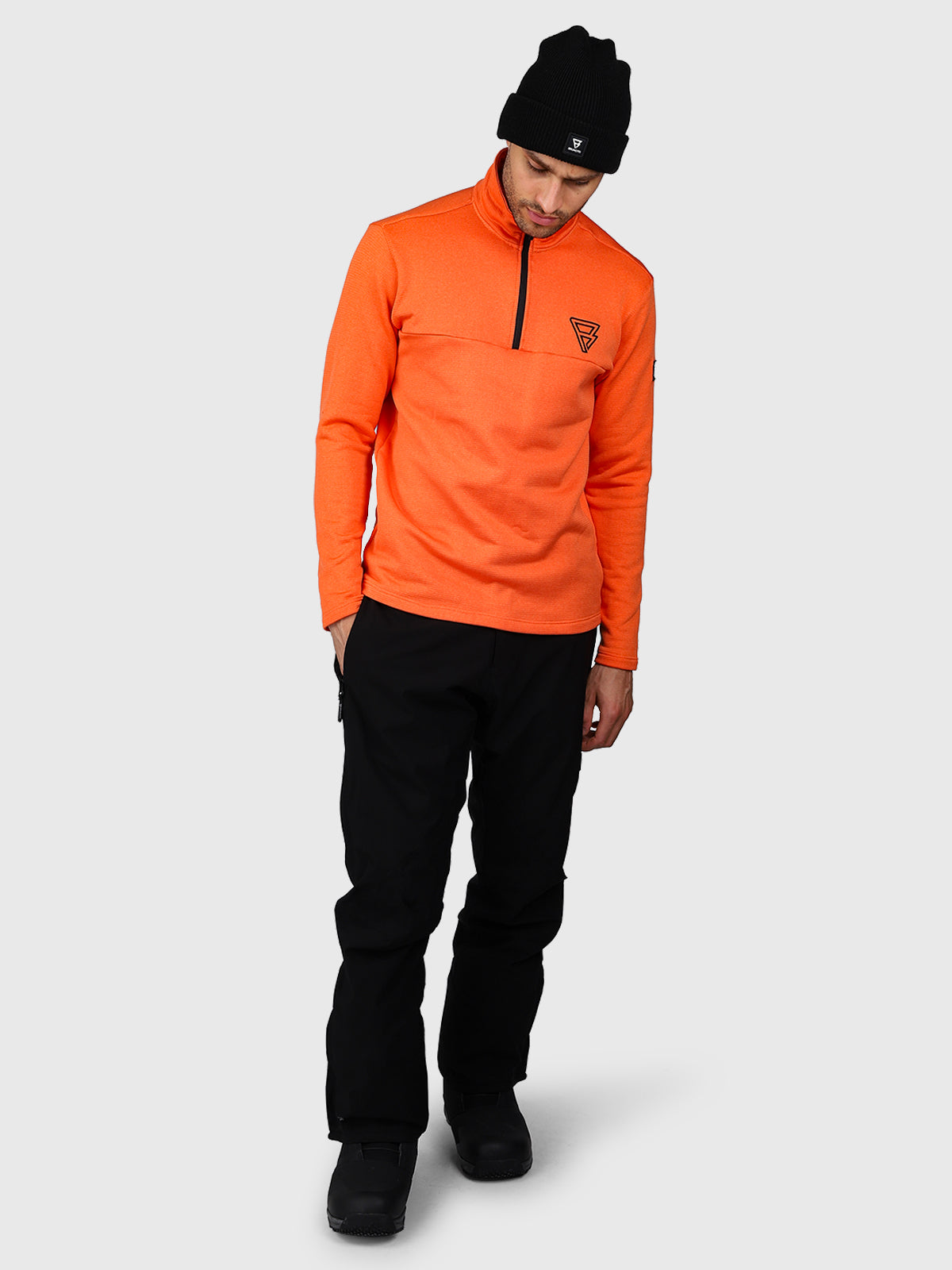 Daronst Men Fleece | Punch Orange