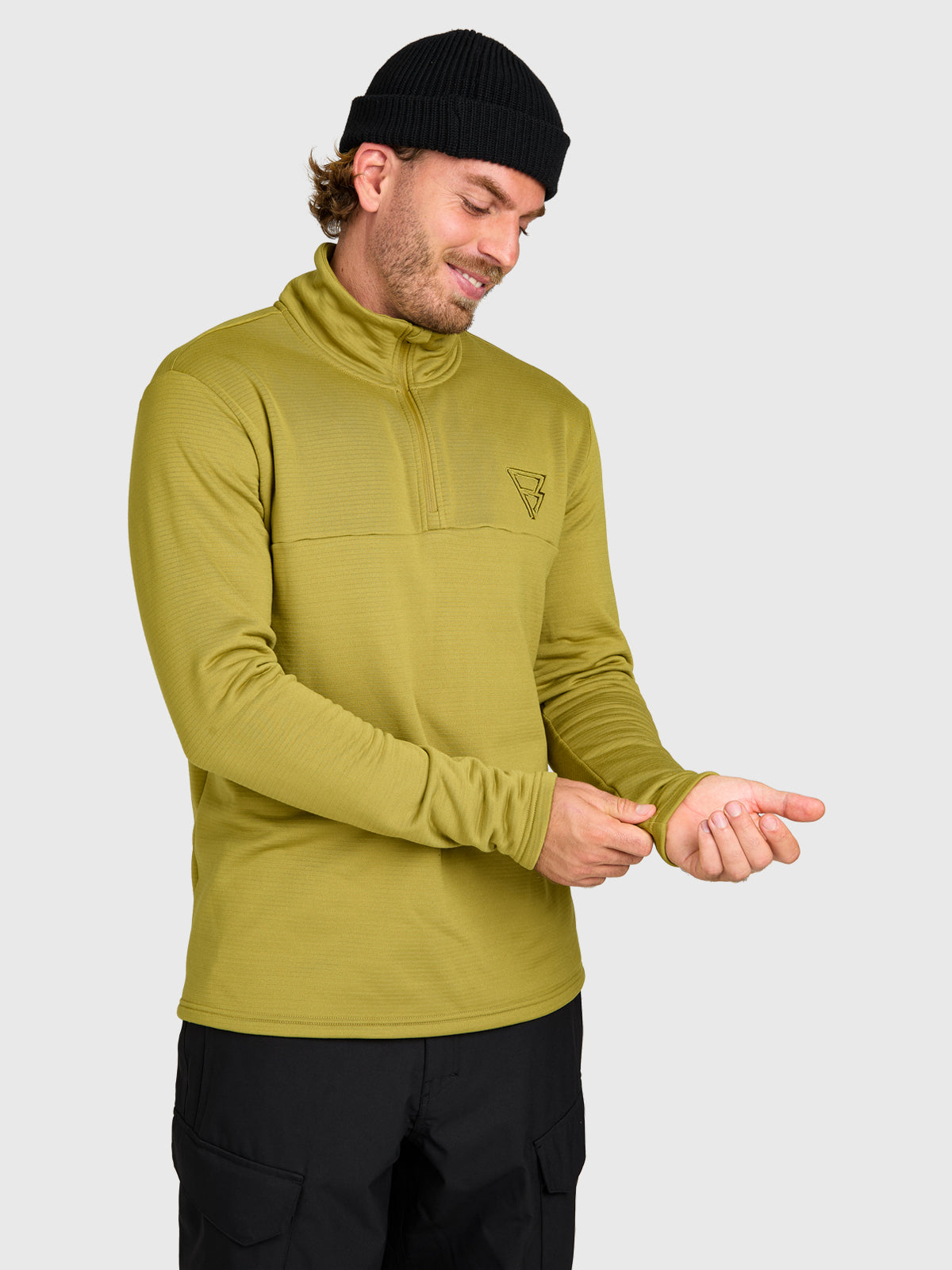 Daronst Men Fleece | Dark Moss