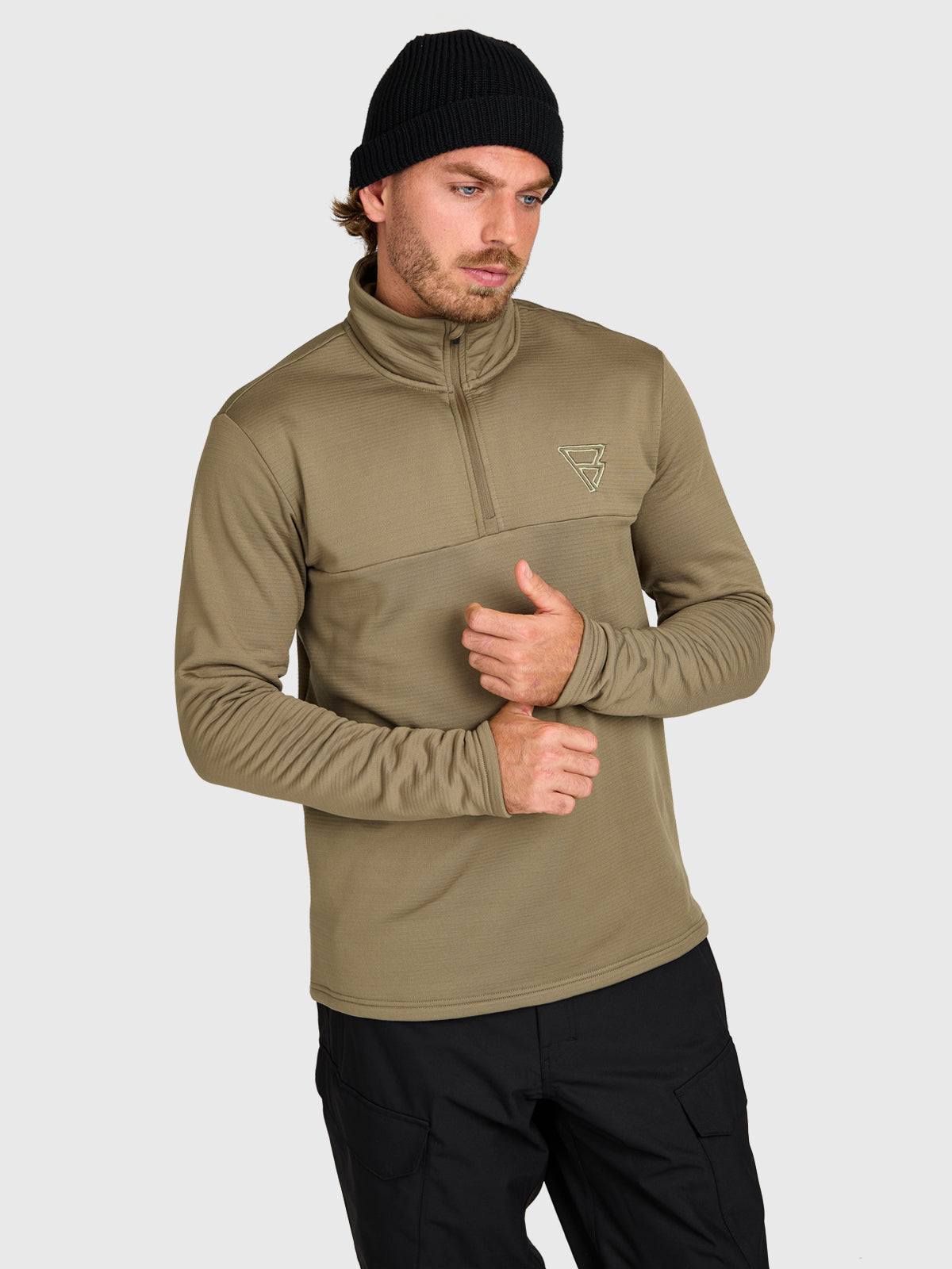 Daronst Men Fleece | Dusky Green