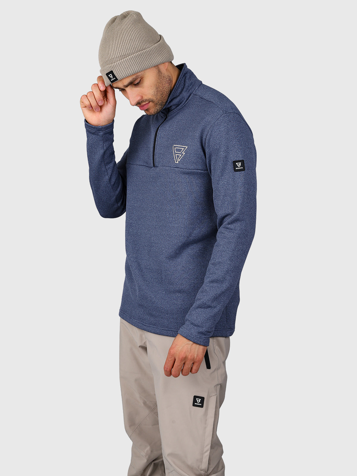 Daronst Men Fleece | Indigo Blue