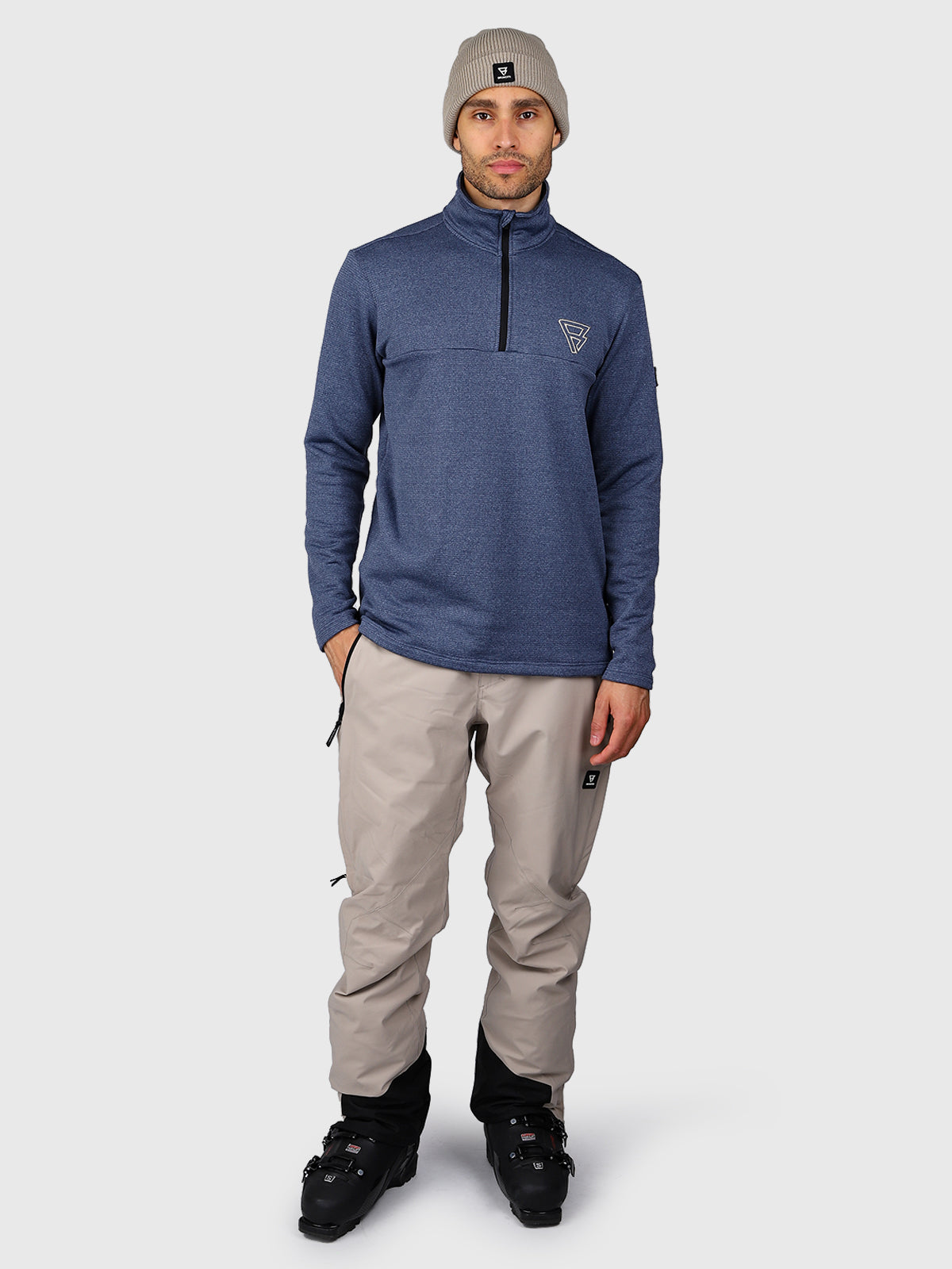 Daronst Men Fleece | Indigo Blue