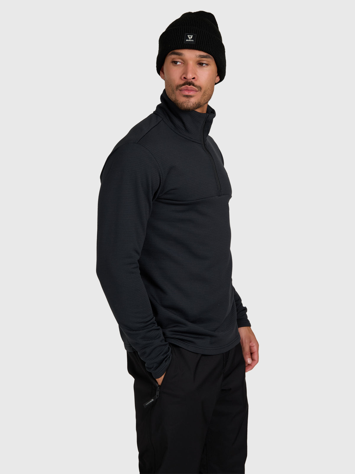 Daronst Heren Fleece | Zwart