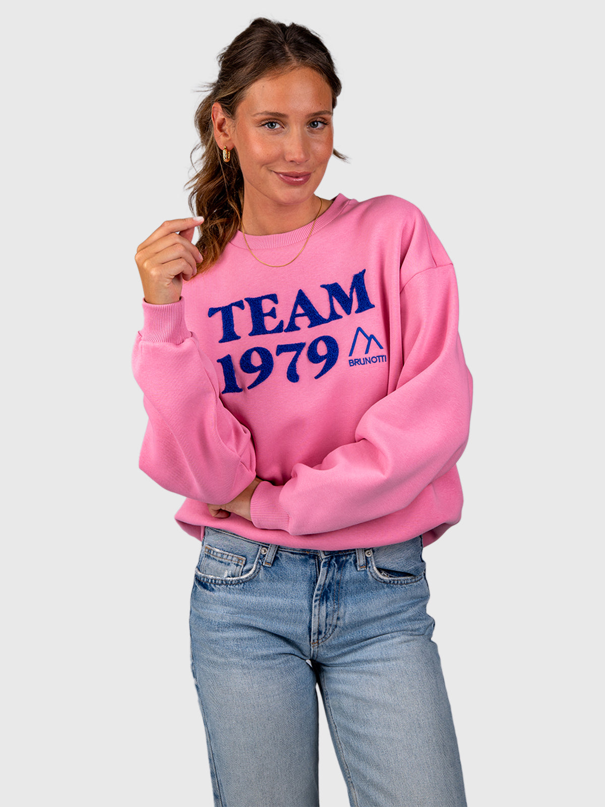 Almea Dames Sweater | Dusty Pink