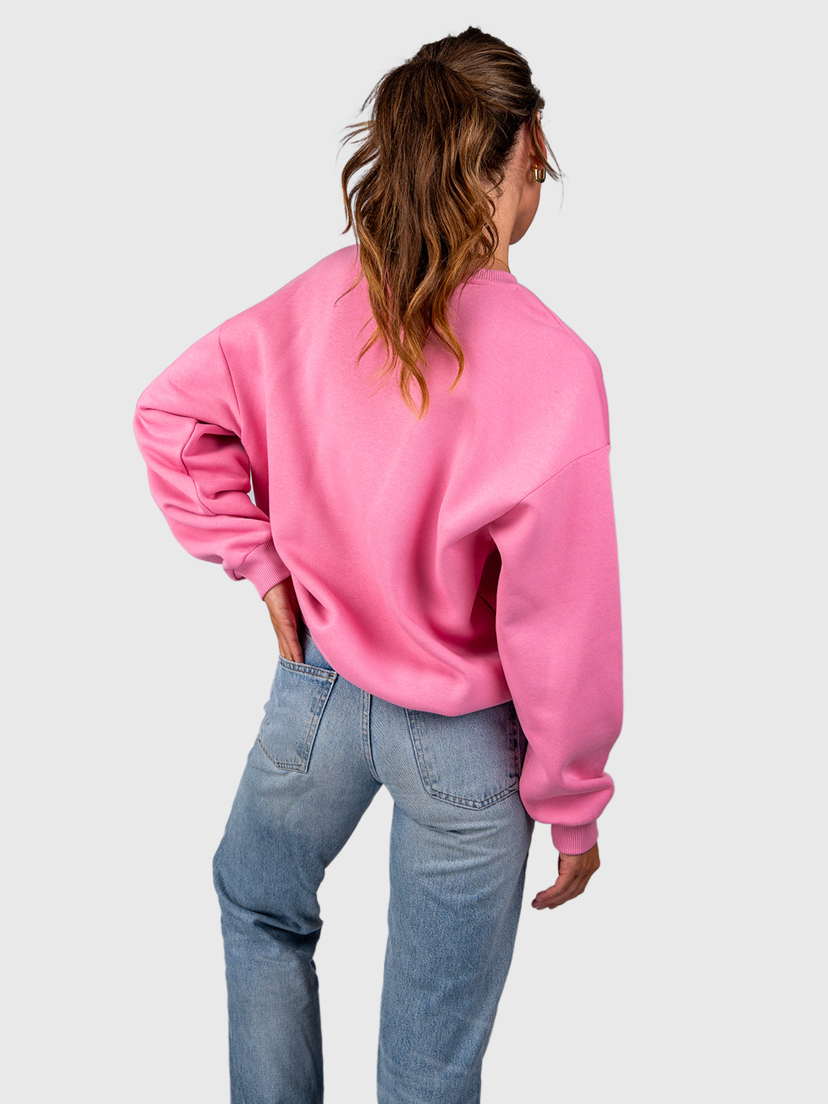 Almea Dames Sweater | Dusty Pink