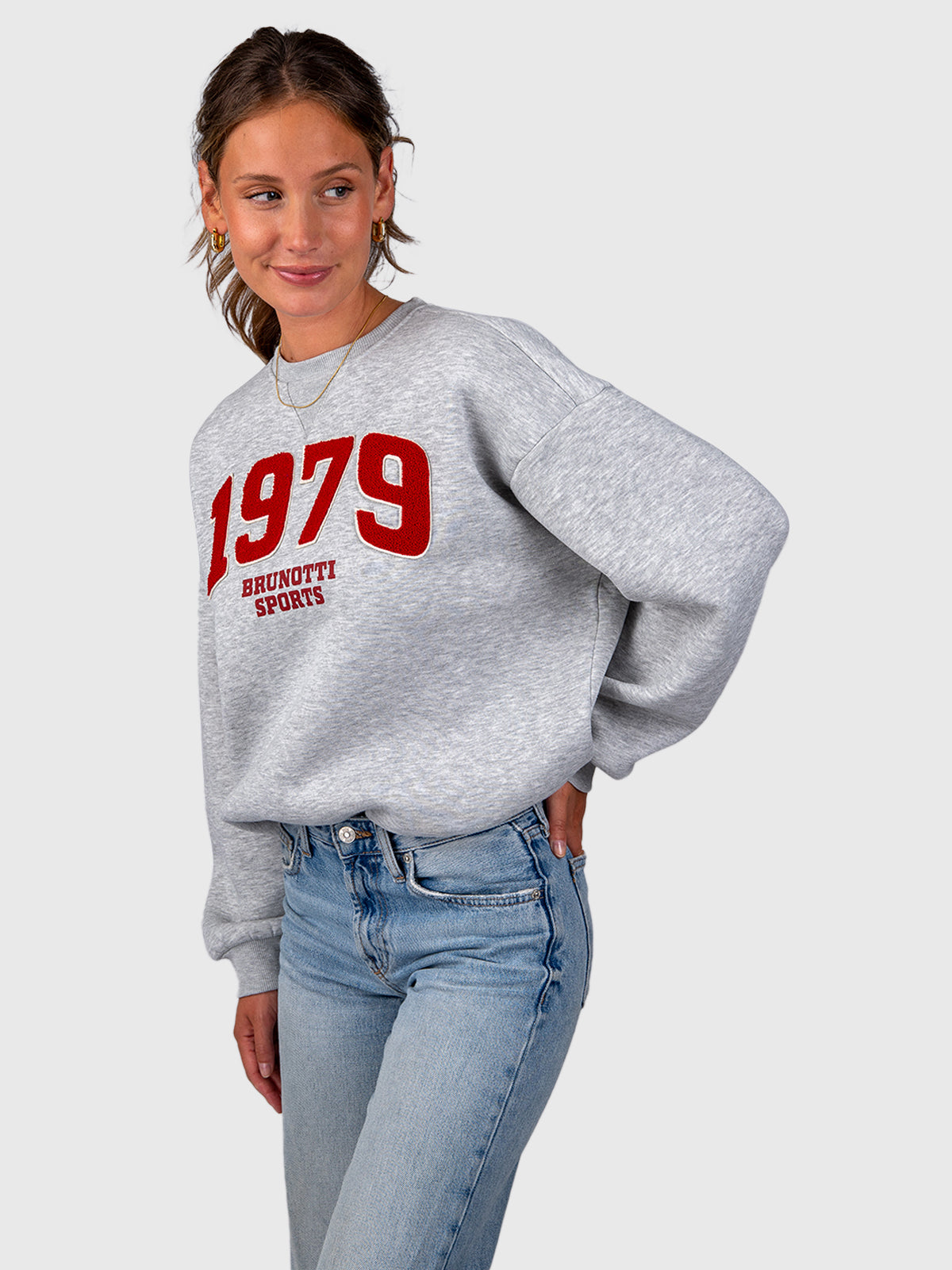Aldora Women Sweater | Light Grey Melee